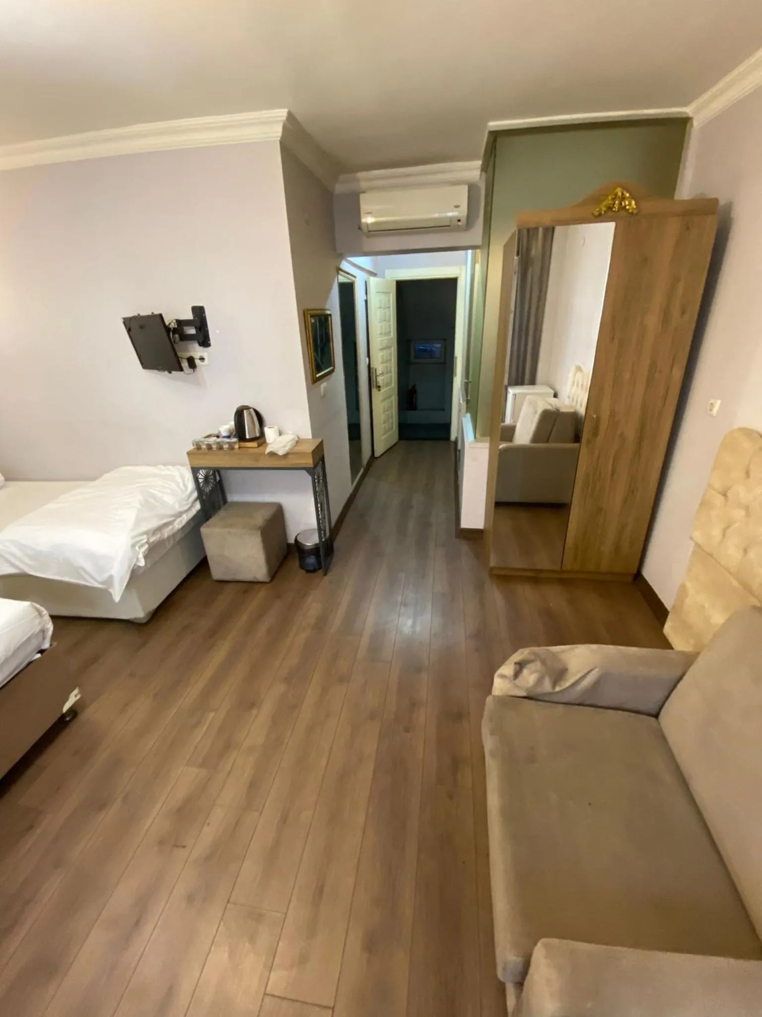 Bed in TAKSİM SEM HOTEL