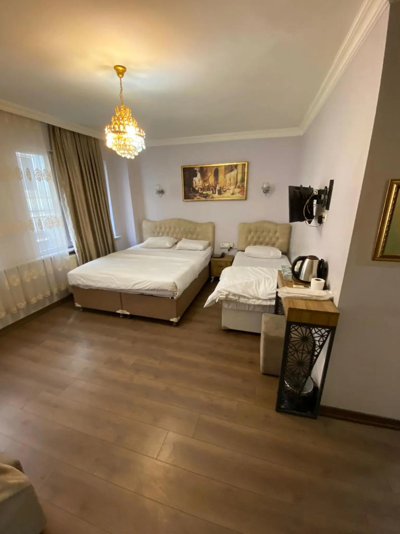 Bed in TAKSİM SEM HOTEL