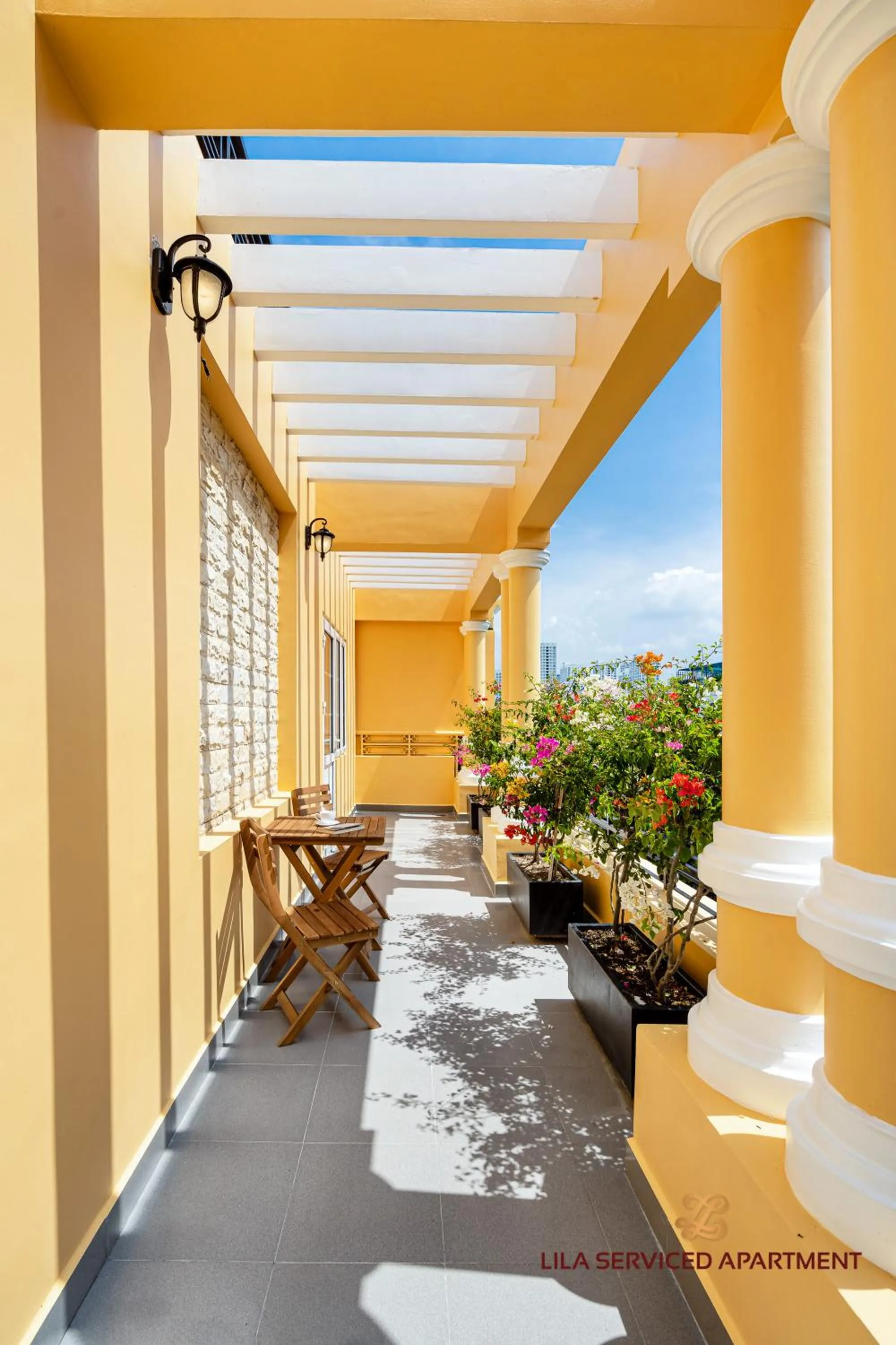 Balcony/Terrace in LILA Hotel & Apartments