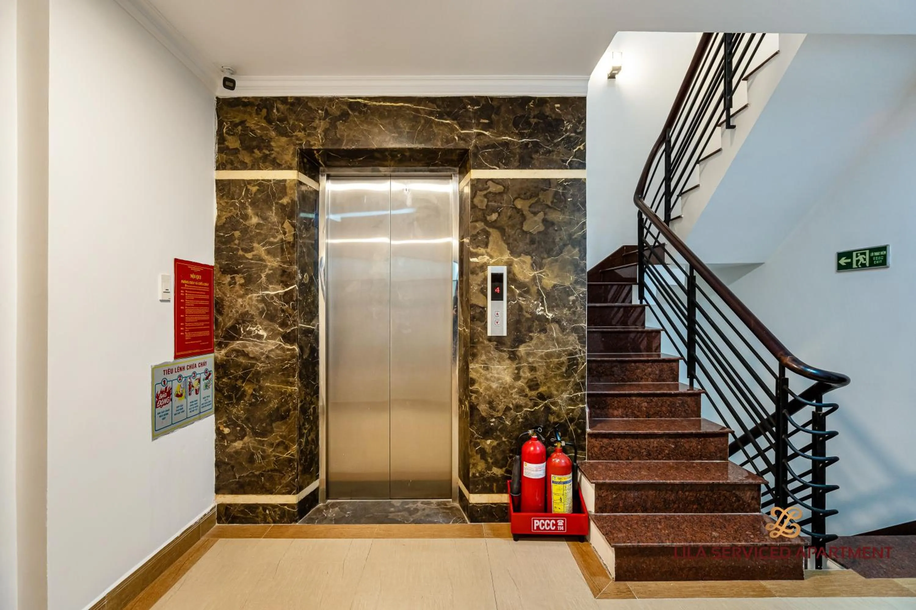 elevator in LILA Hotel & Apartments