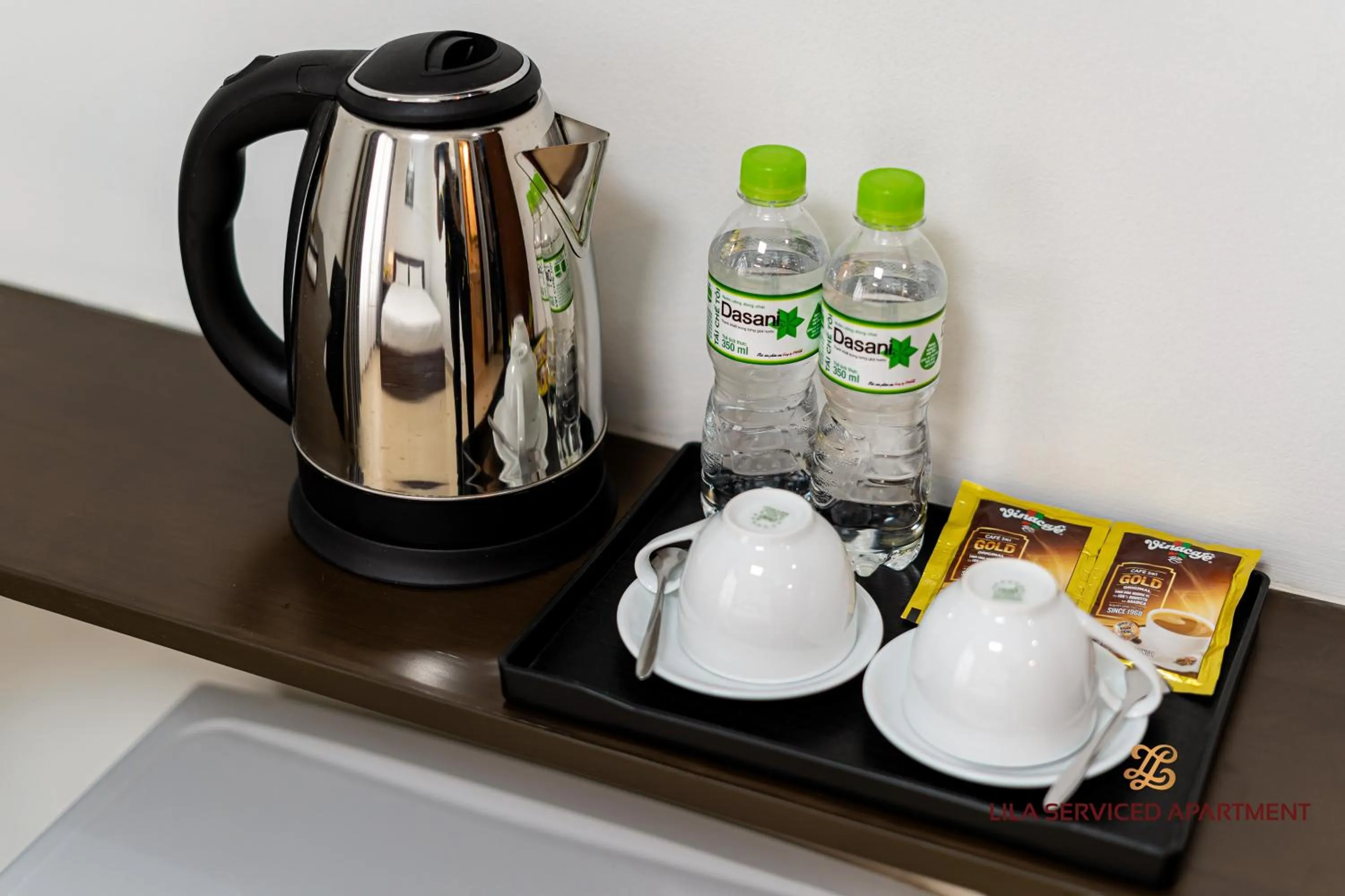Coffee/tea facilities in LILA Hotel & Apartments