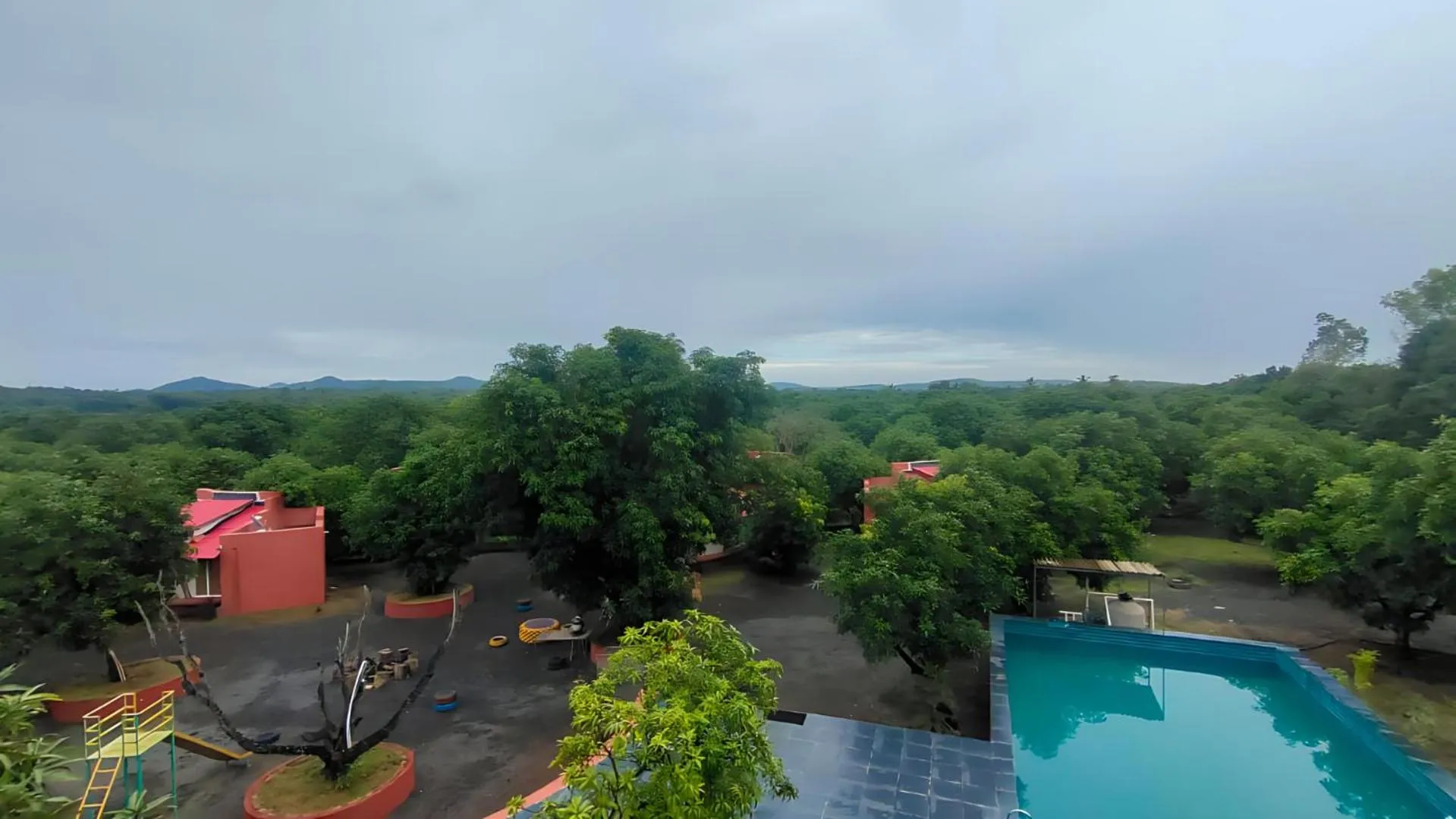 Bird's eye view in Amraness Luxury Resort Sasan Gir