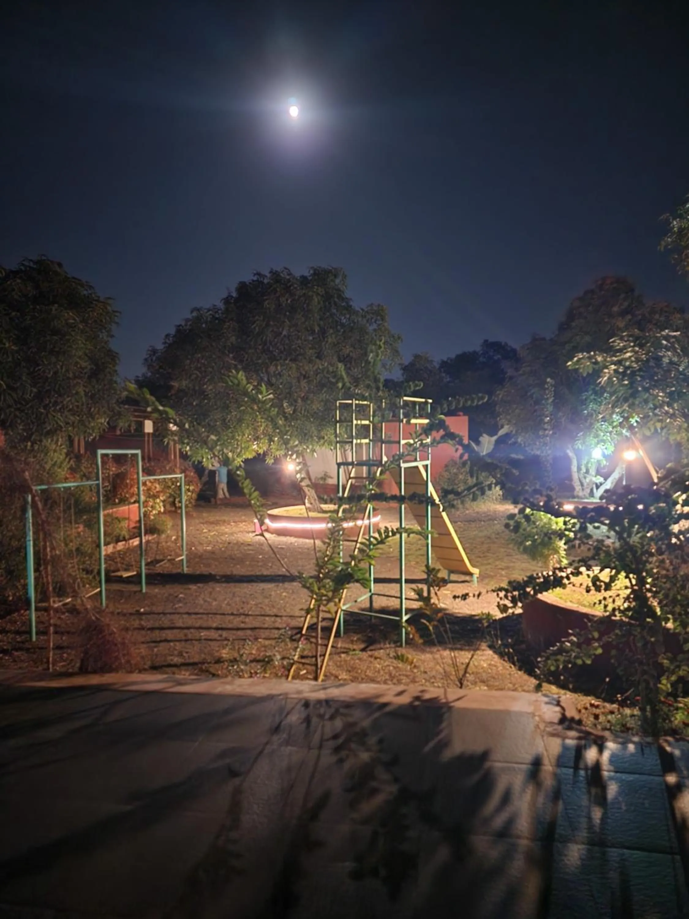 Natural landscape in Amraness Luxury Resort Sasan Gir