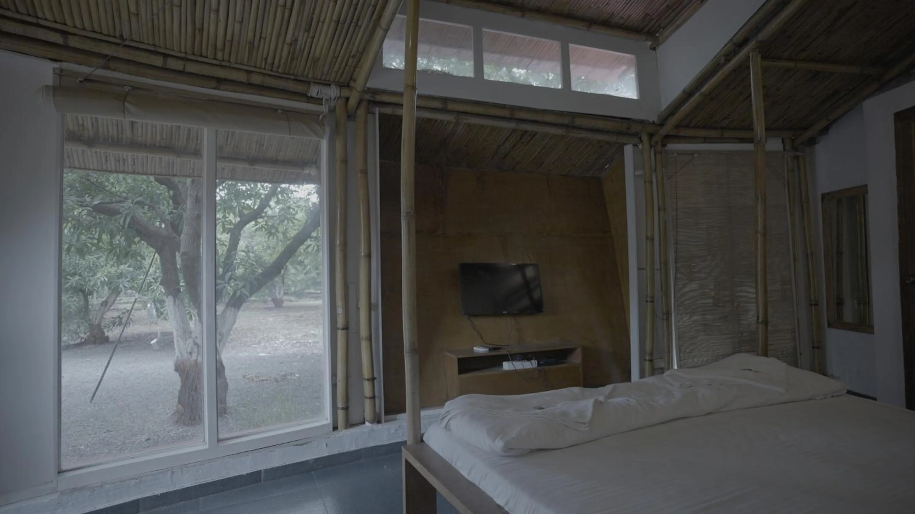 TV and multimedia, Bed in Amraness Luxury Resort Sasan Gir