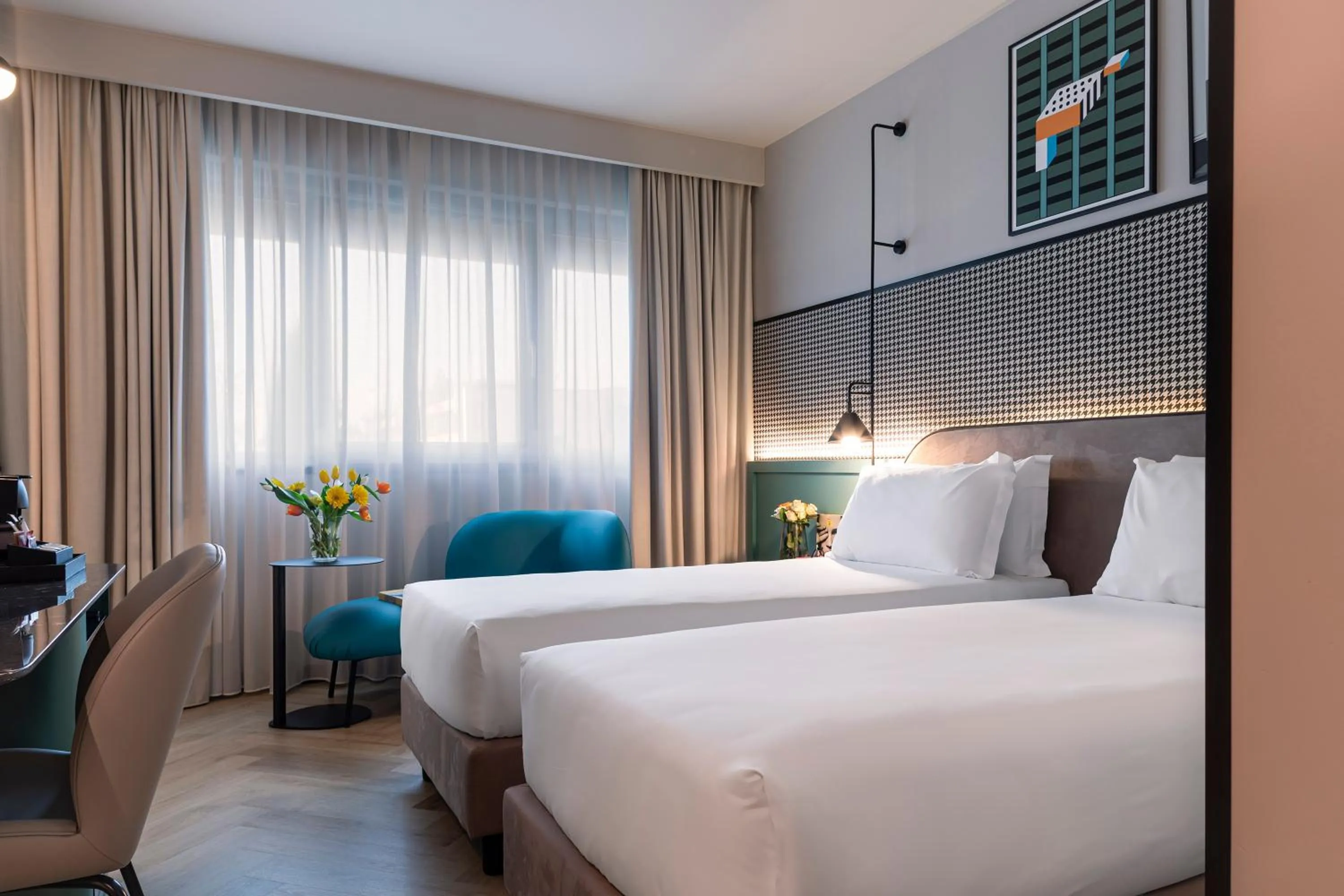 Photo of the whole room, Bed in Living Place Hotel