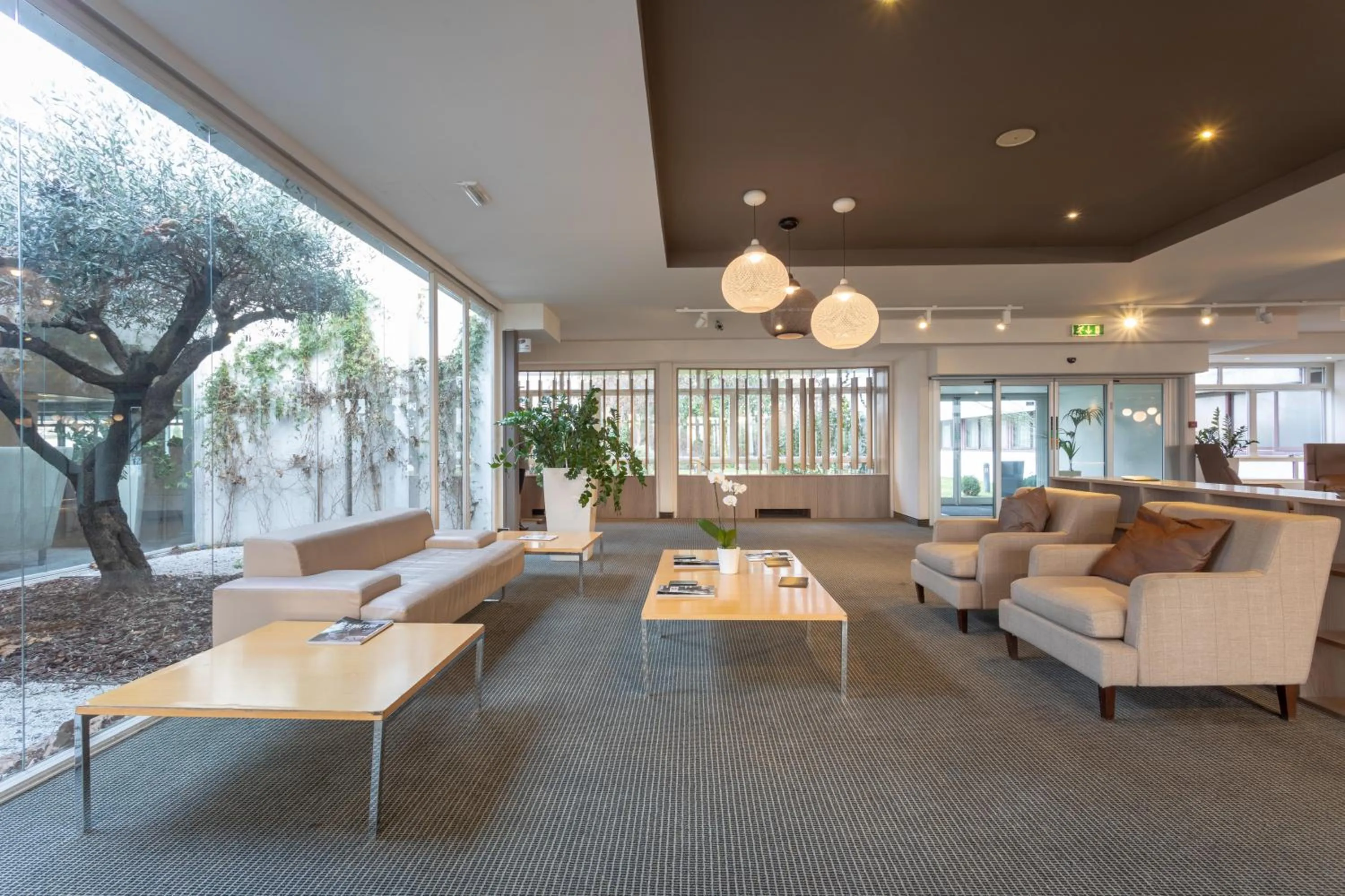 Living room in Living Place Hotel