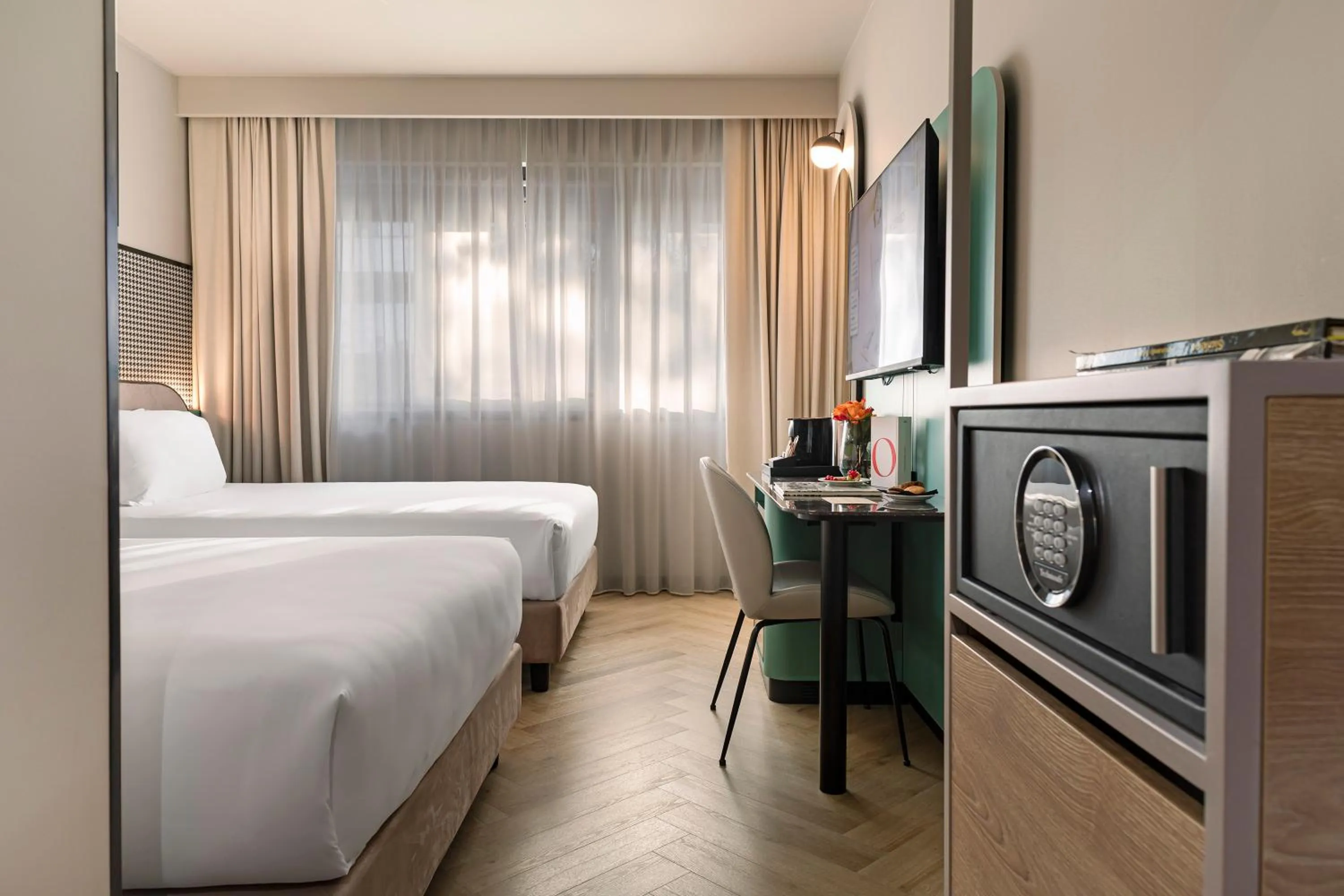 Photo of the whole room, Bed in Living Place Hotel