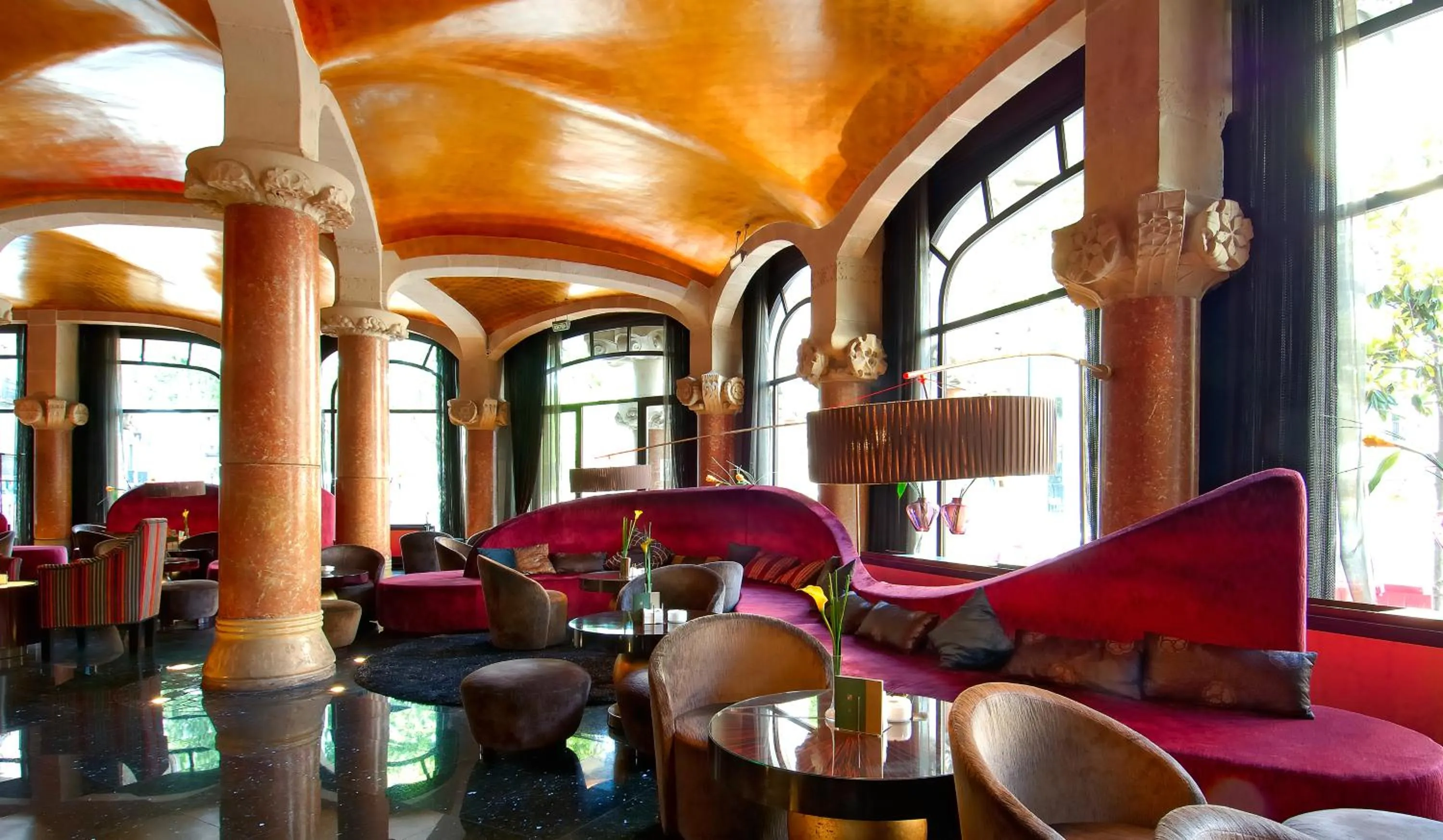 Lounge or bar in Hotel Casa Fuster G.L Monumento