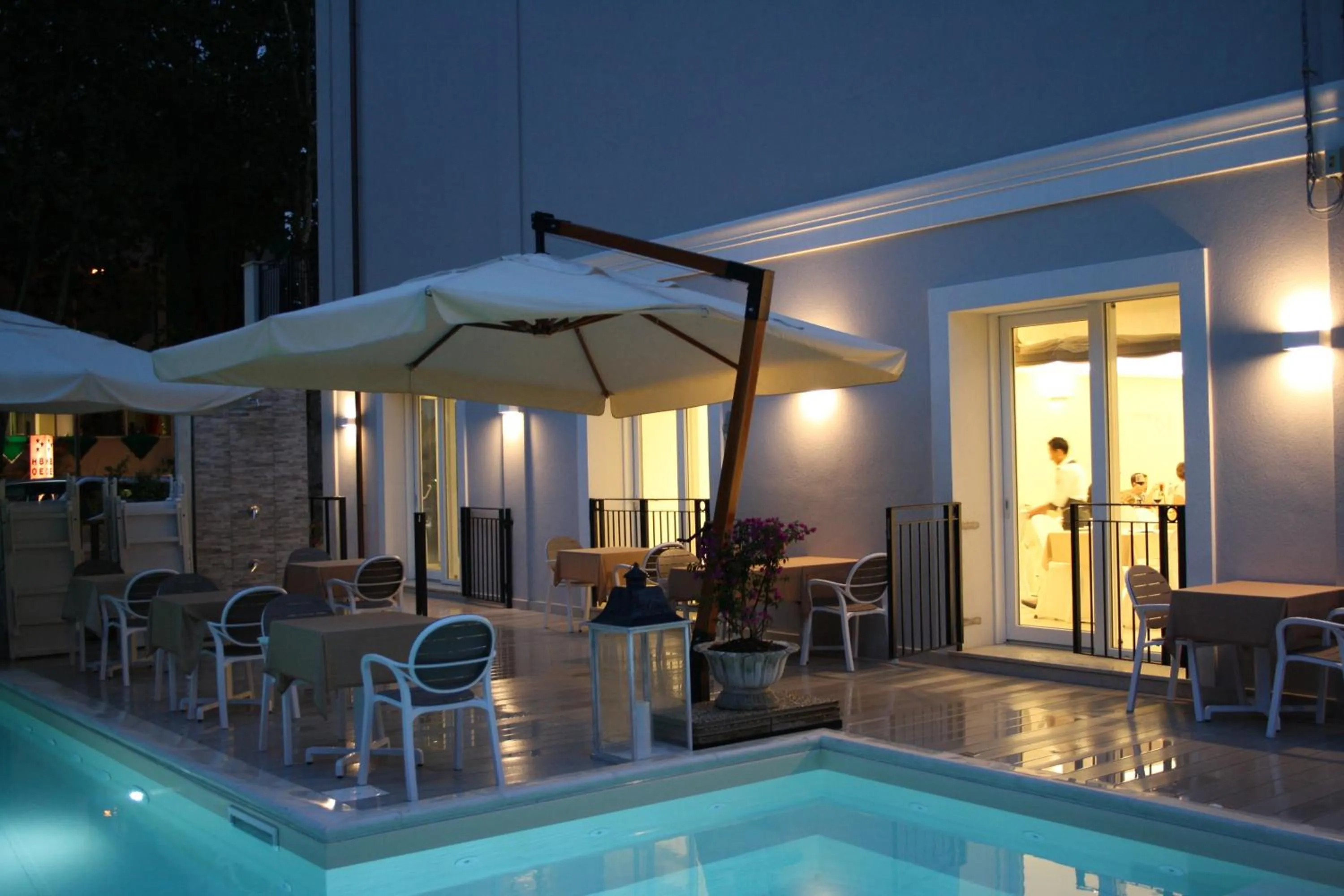 Swimming pool in Rimini Suite Hotel