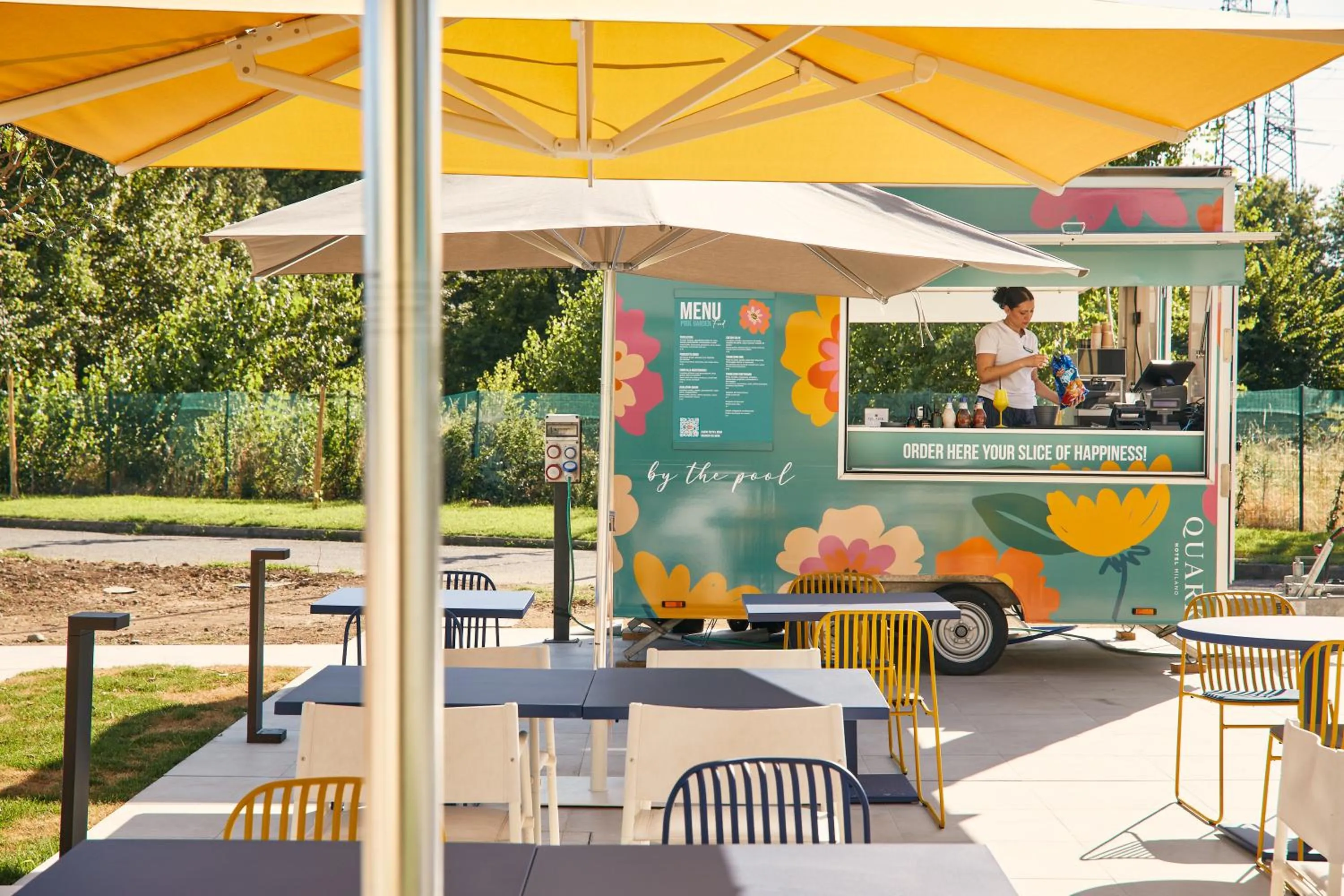 Swimming pool in Quark Hotel Milano