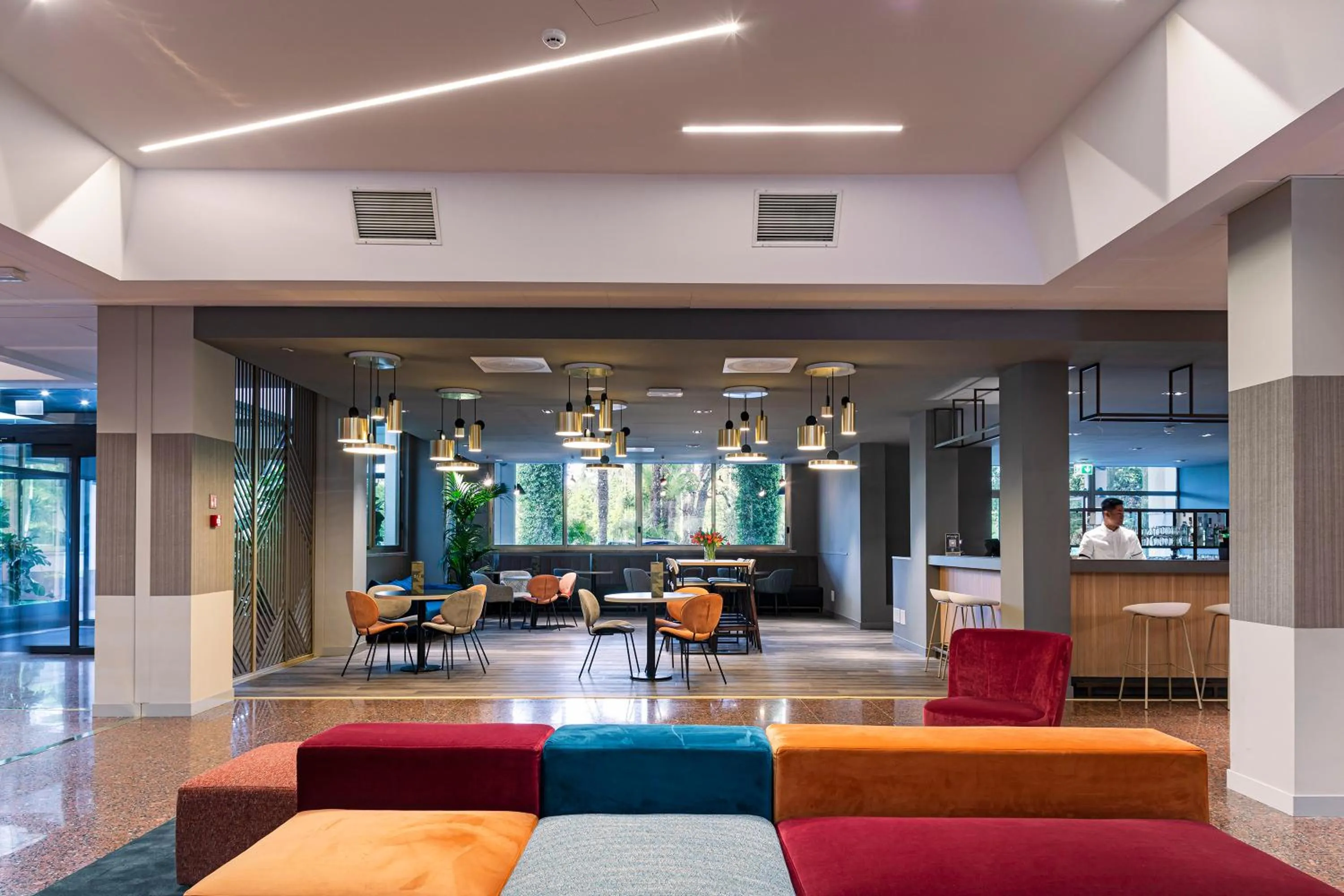 Lounge or bar in Quark Hotel Milano