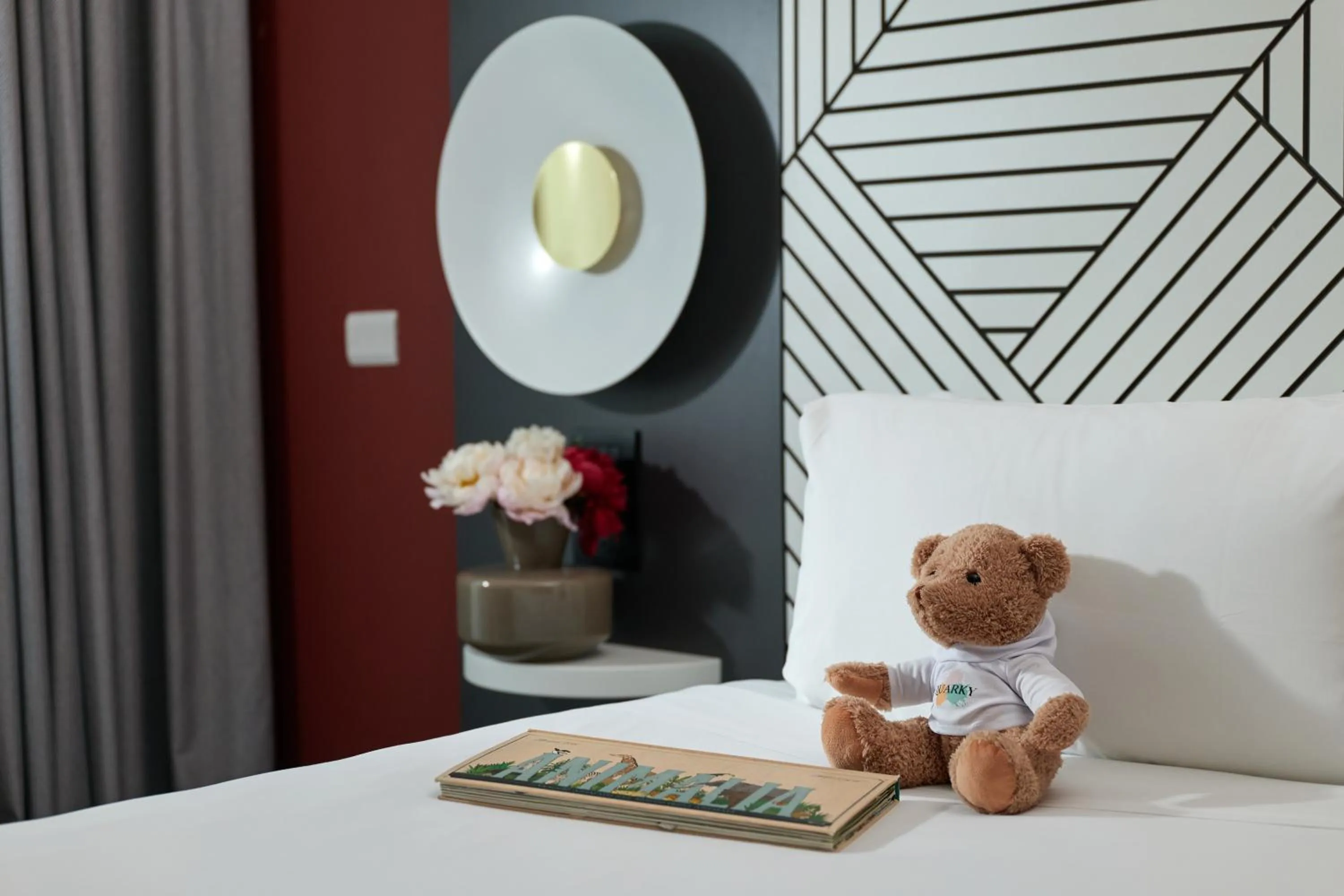 Bedroom, Bed in Quark Hotel Milano