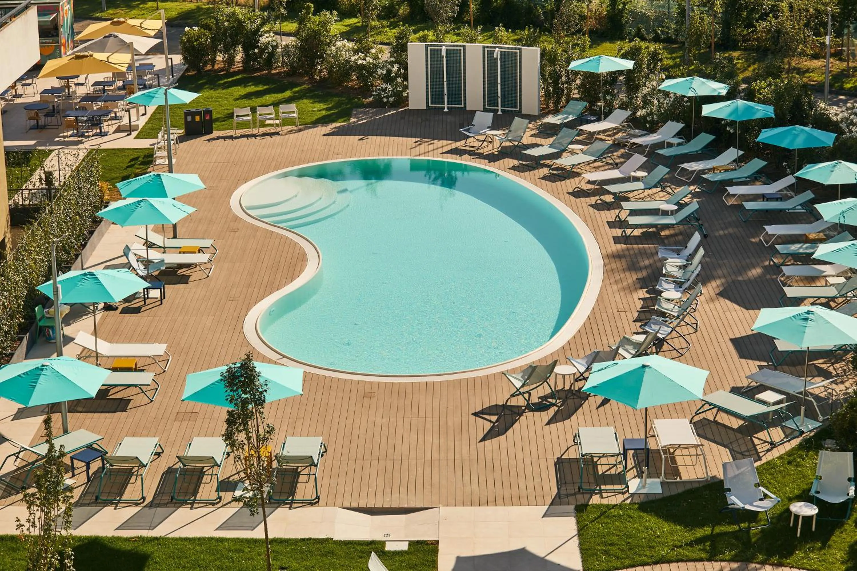 Swimming pool in Quark Hotel Milano