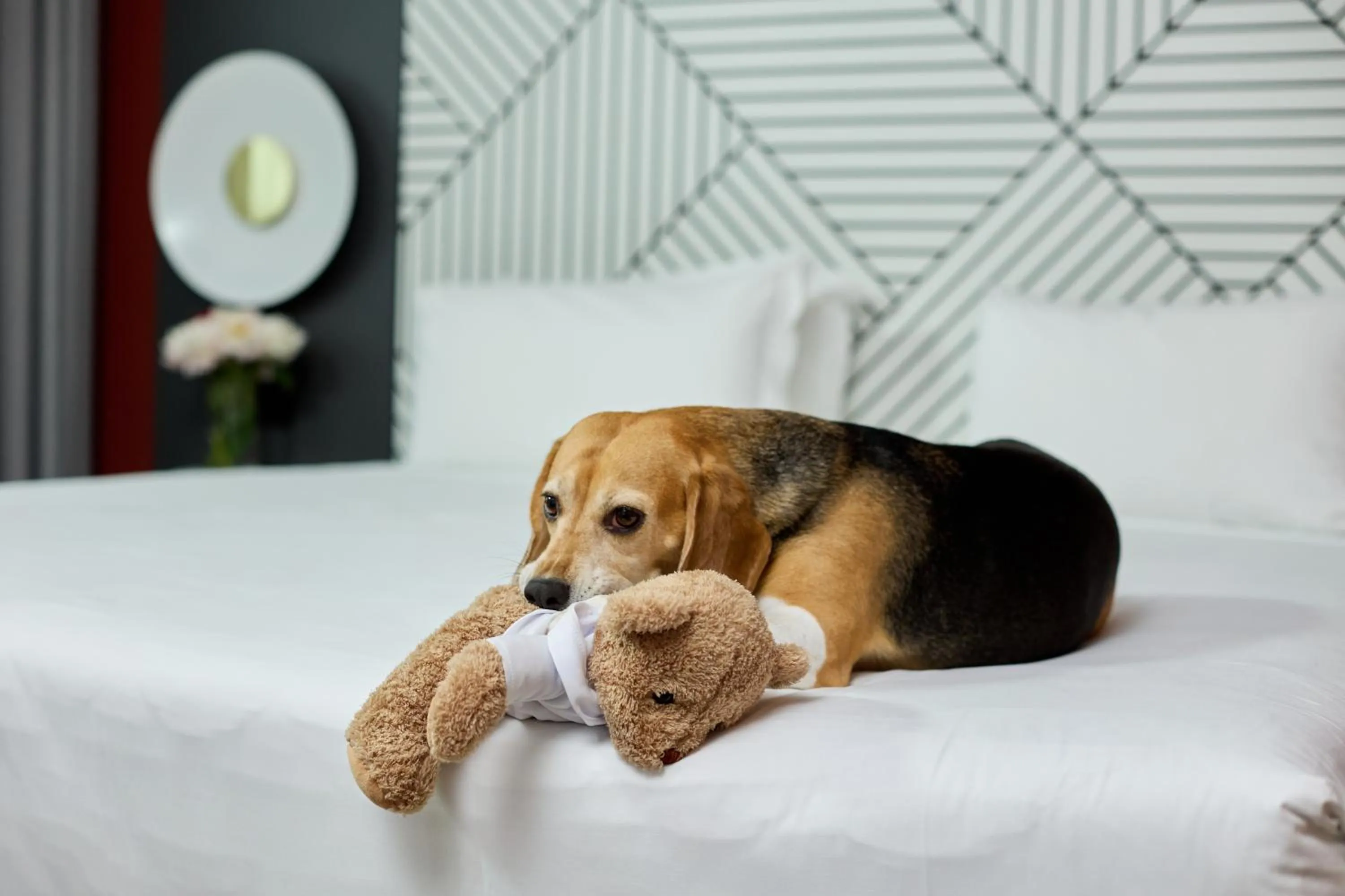 Bedroom, Bed in Quark Hotel Milano