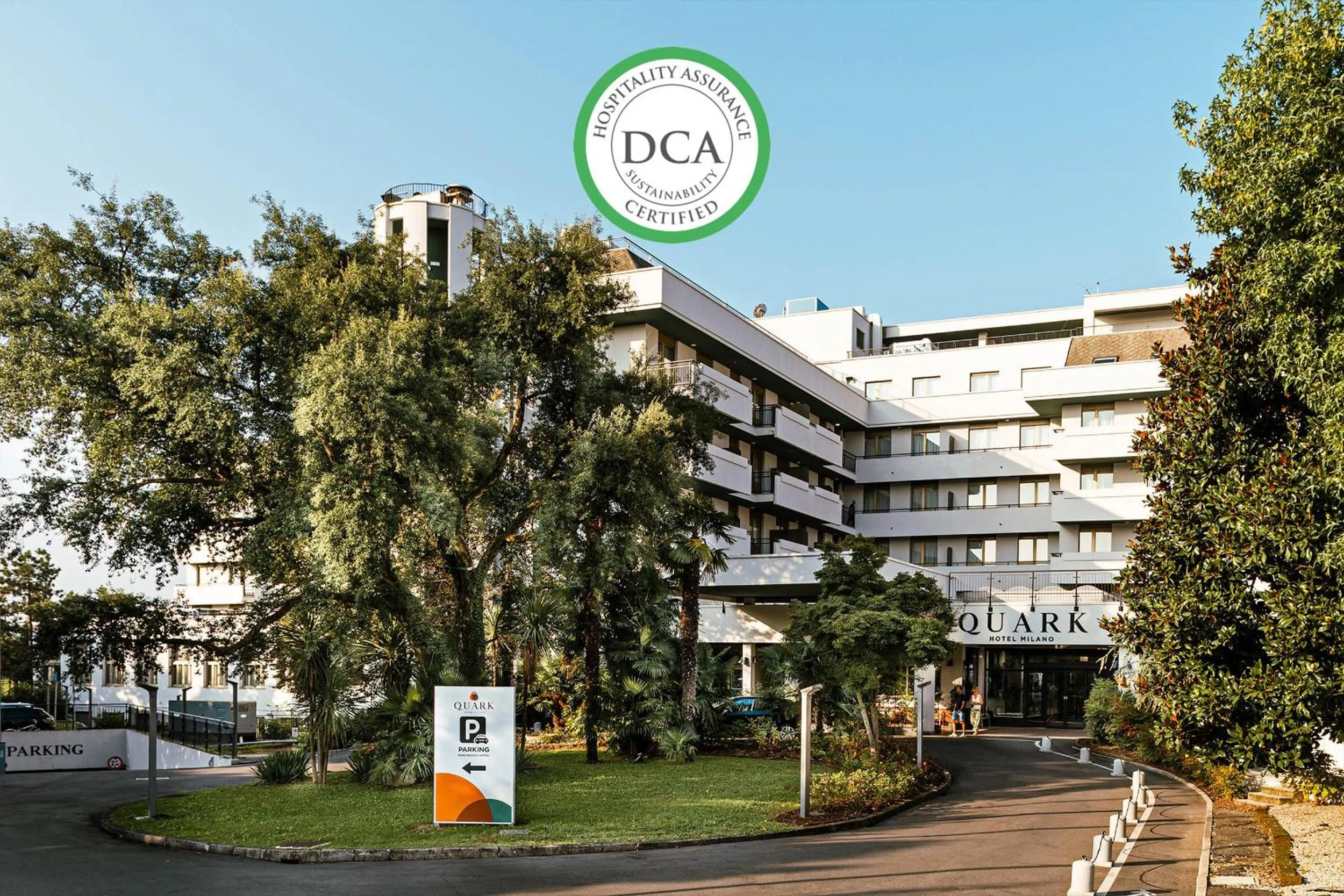 Property building in Quark Hotel Milano