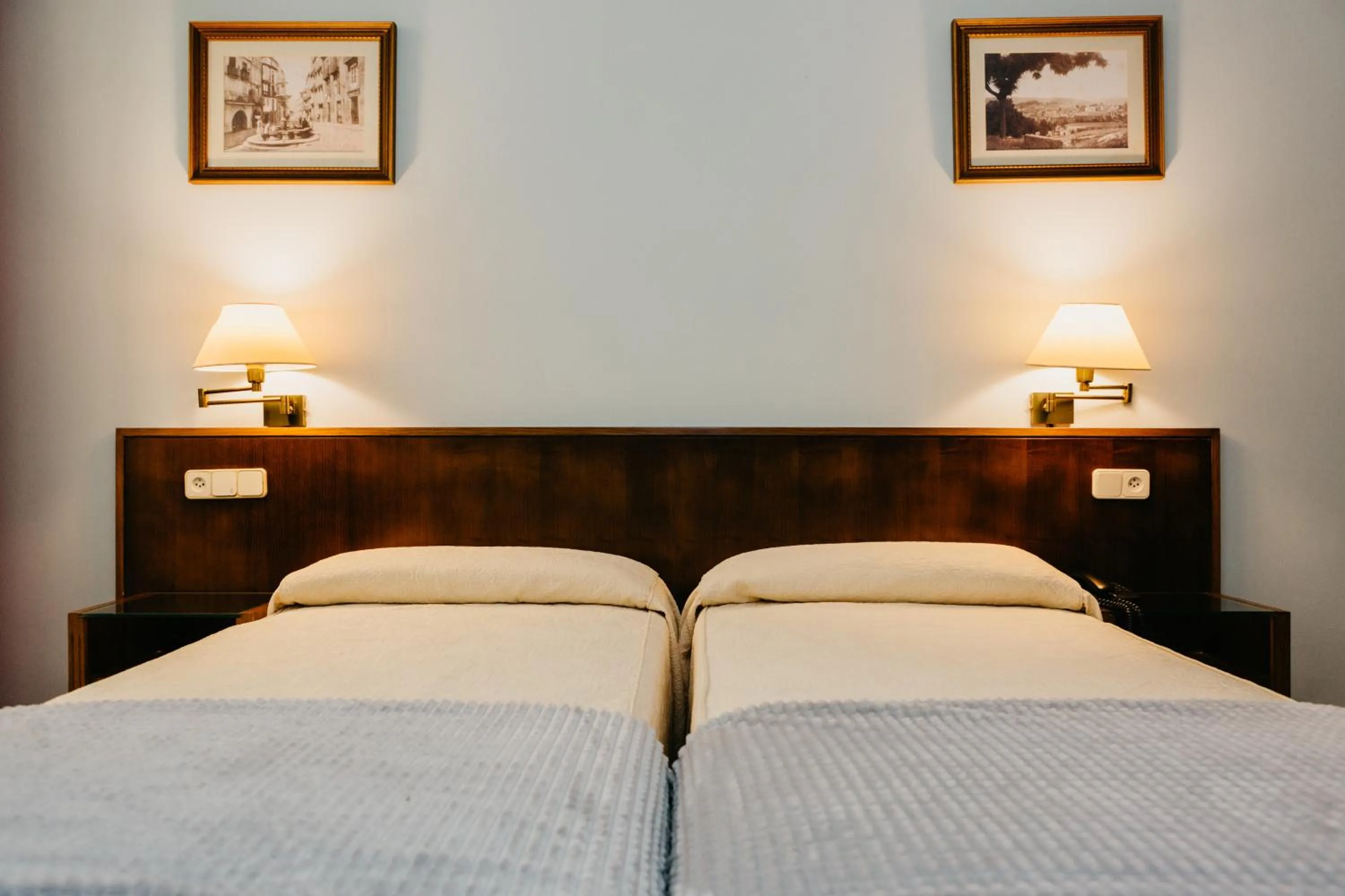 Bed in Pazo Almuzara