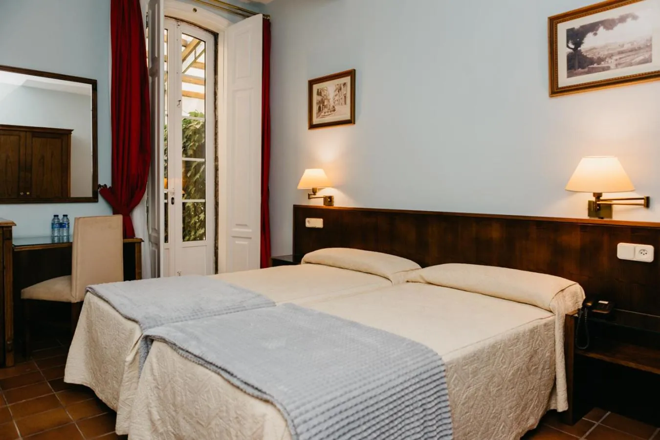 Bed in Pazo Almuzara