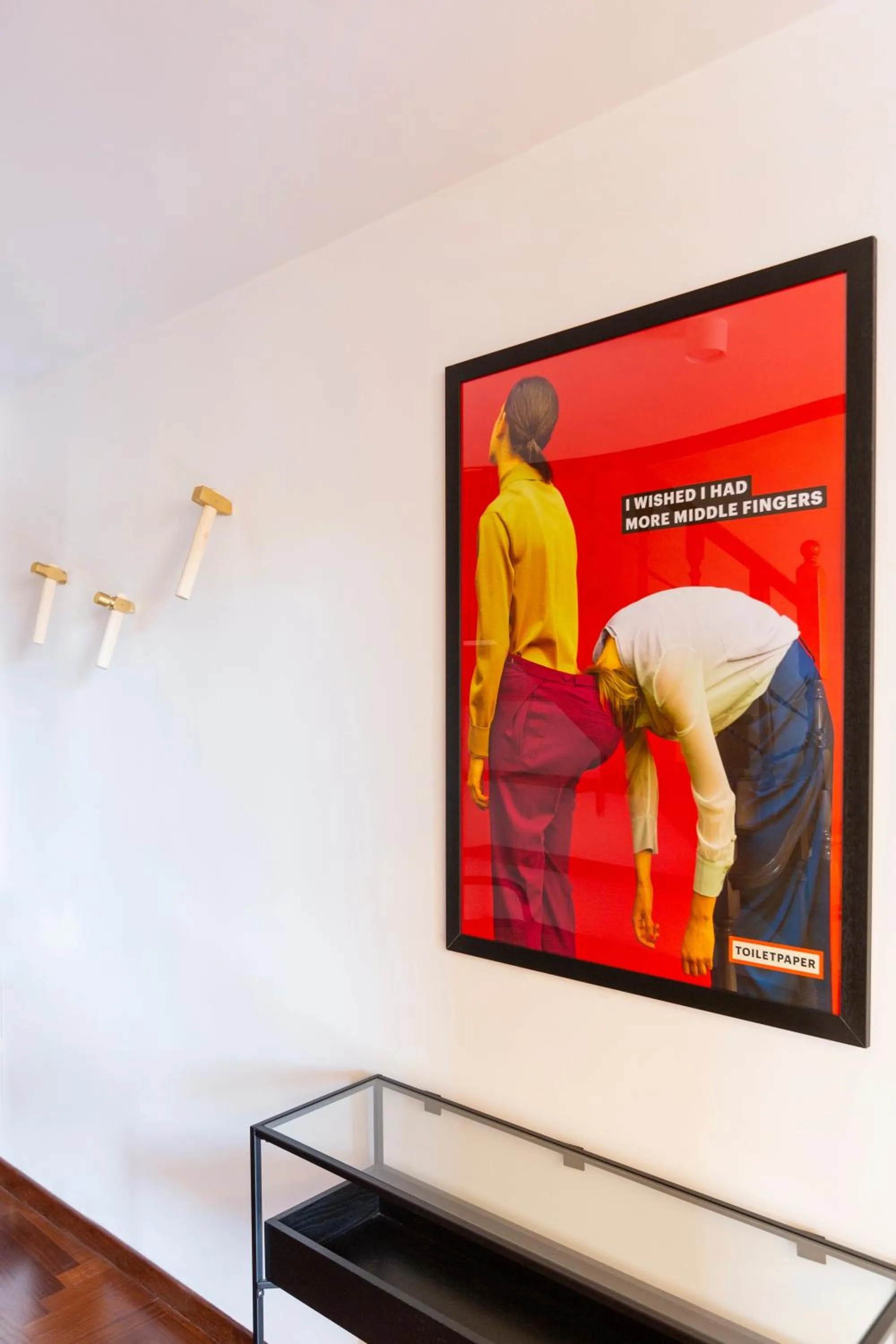 Decorative detail in LUCIANO MONTI APARTMENT