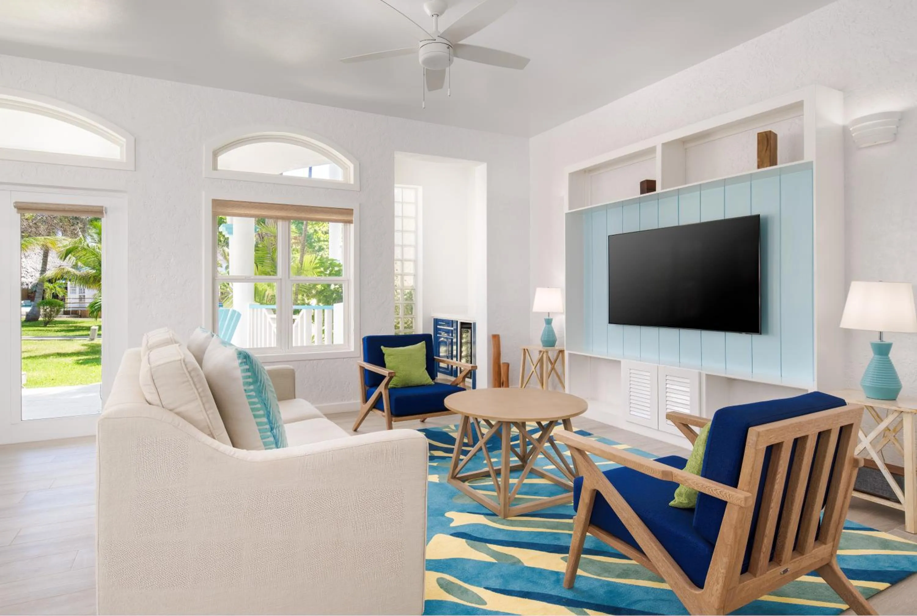Living room in Margaritaville Beach Resort Ambergris Caye - Belize