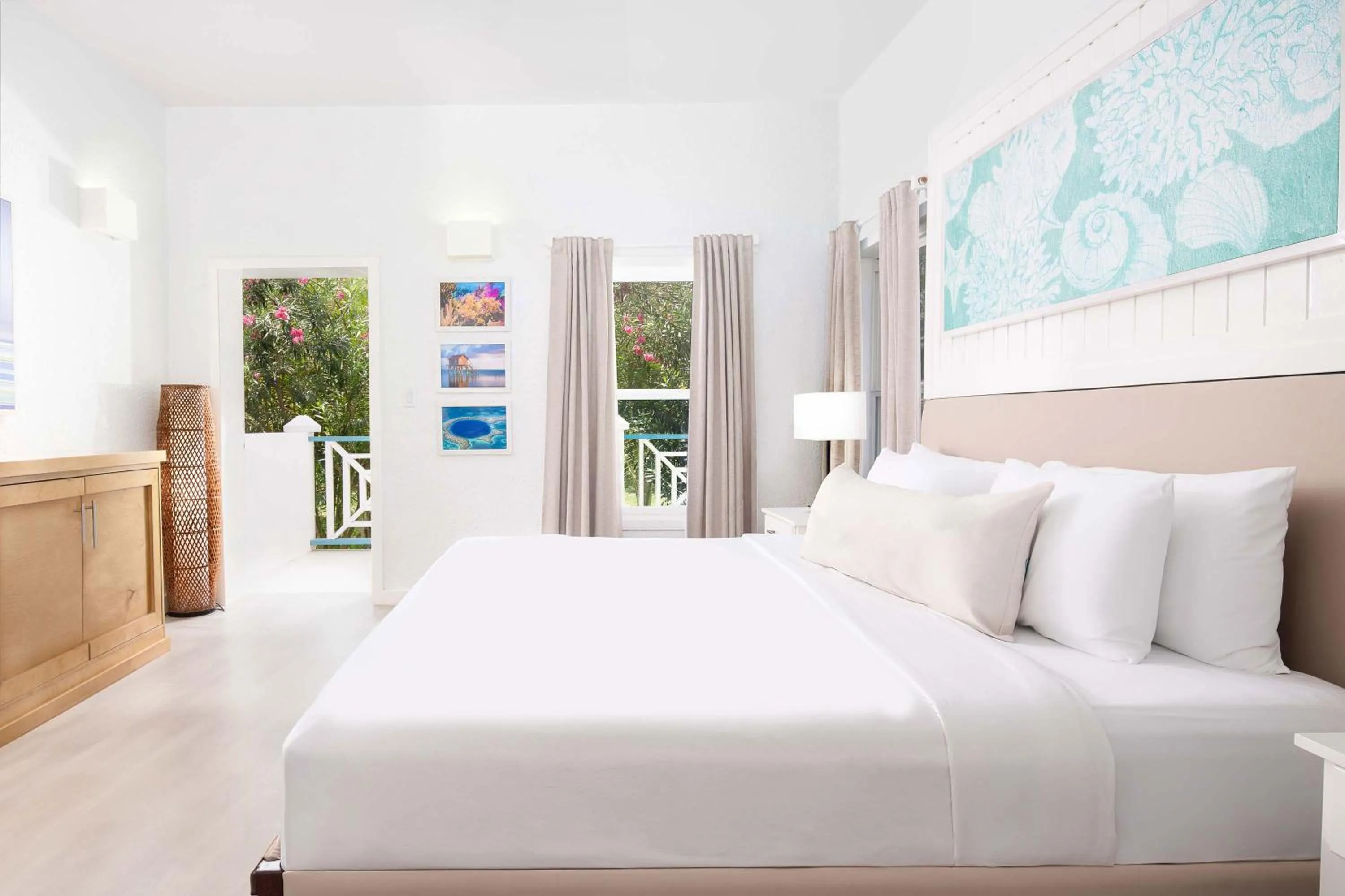 Bedroom, Bed in Reef Haven Belize