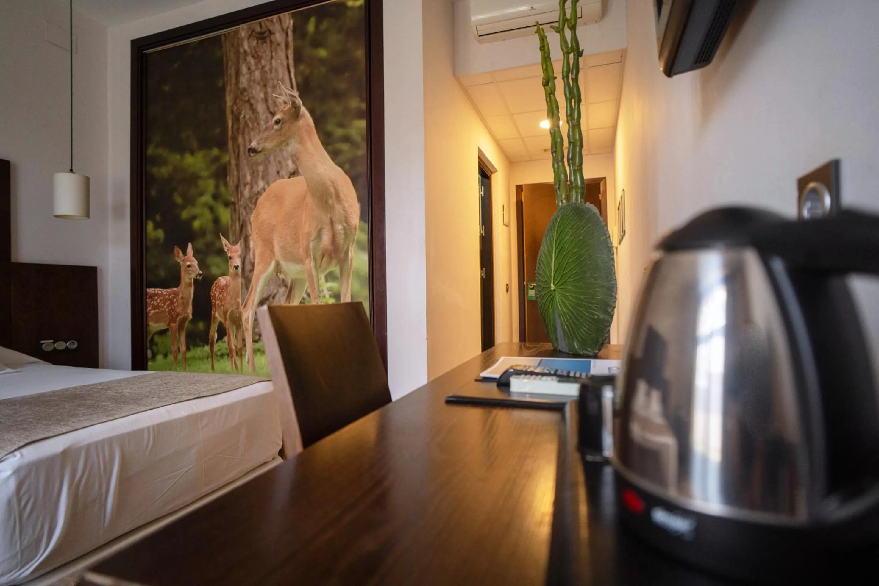 Property building, Bed in Hotel Albaida Nature