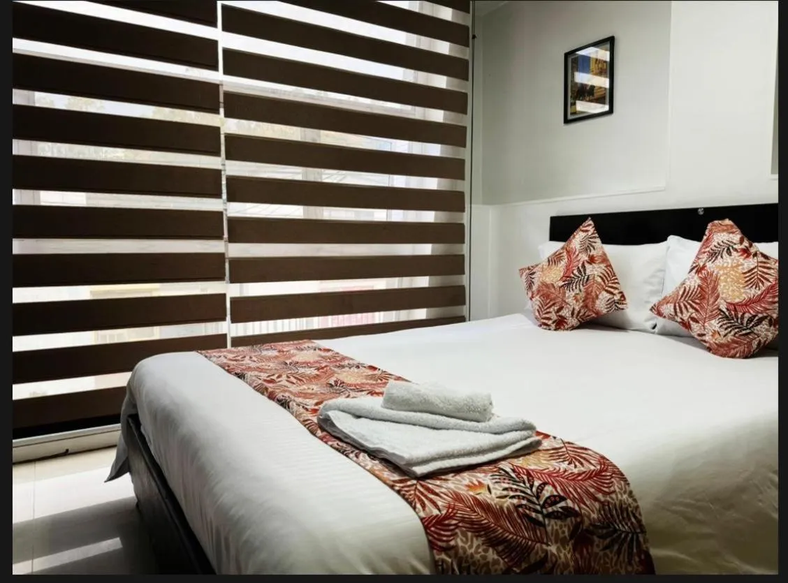 Bed in Hotel Naisca 47