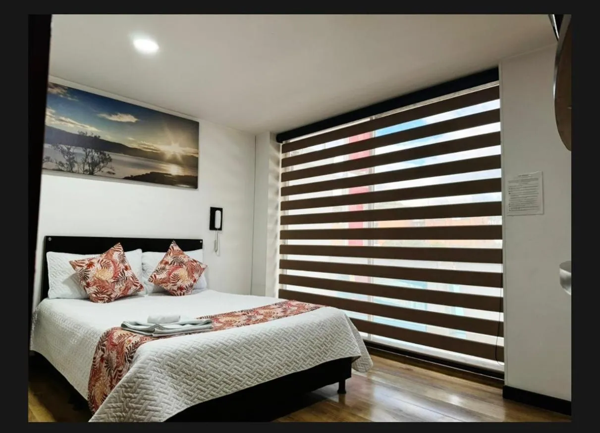 Bed in Hotel Naisca 47