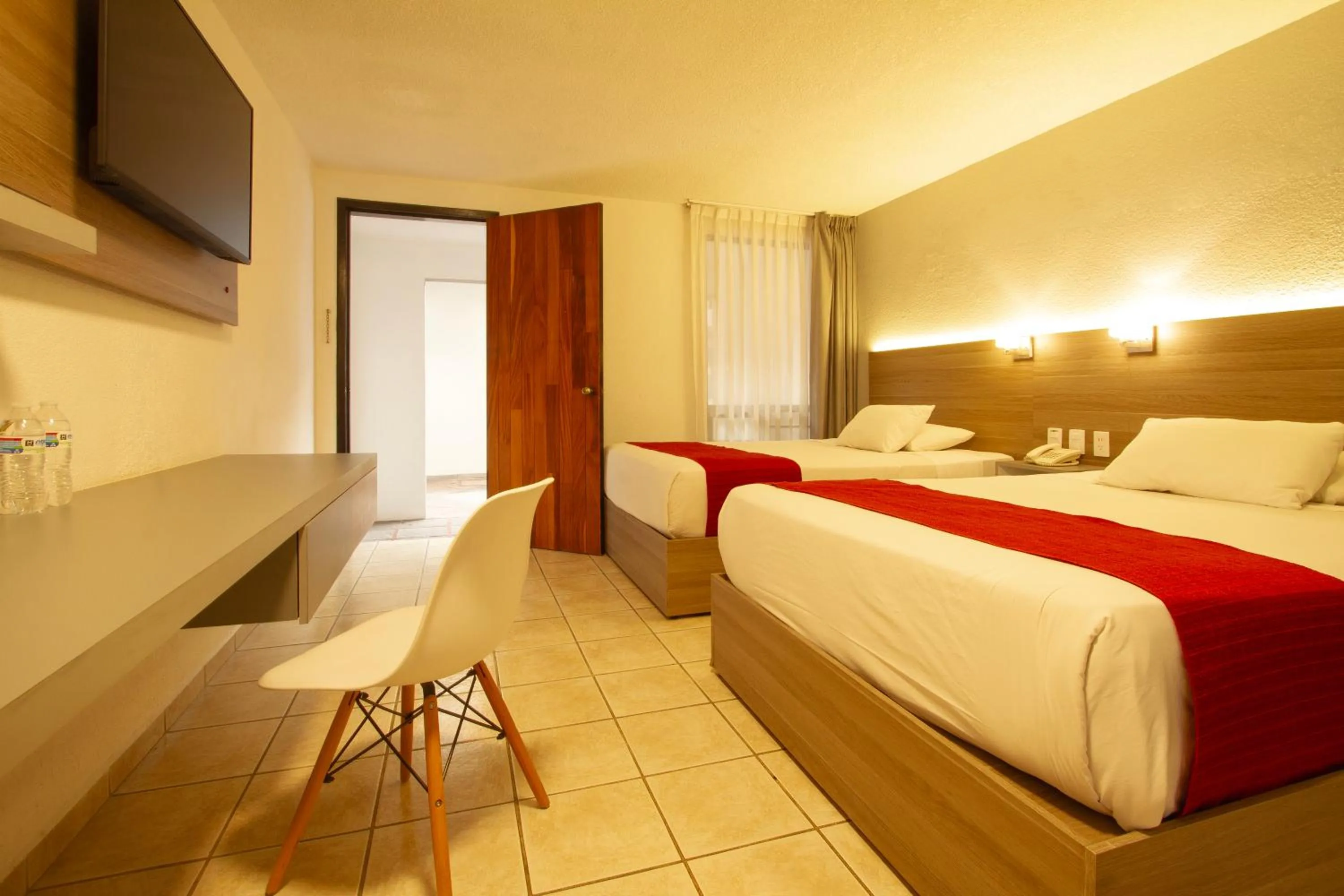 Deluxe Double Room with Two Double Beds in Hotel Bedd Express Querétaro