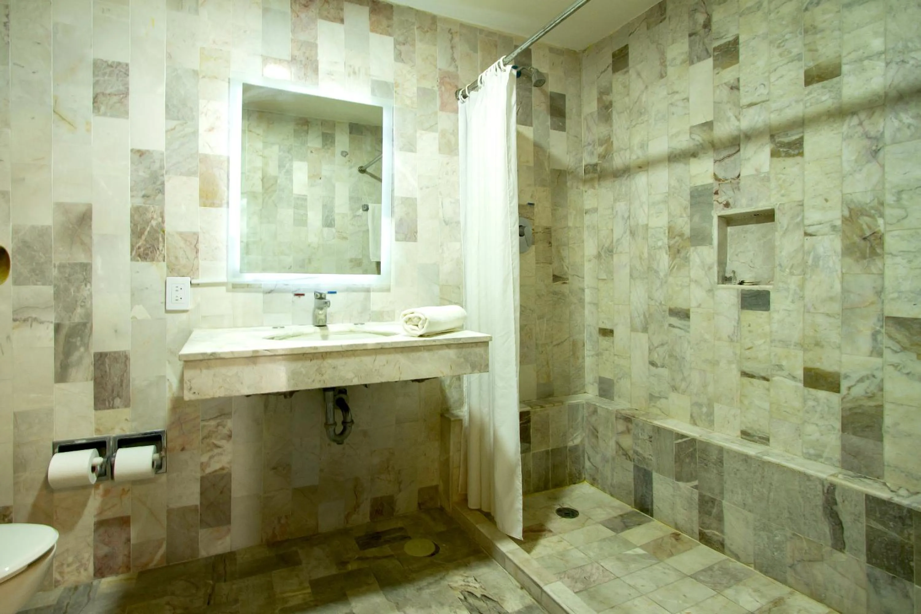 Bathroom in Hotel Bedd Express Querétaro