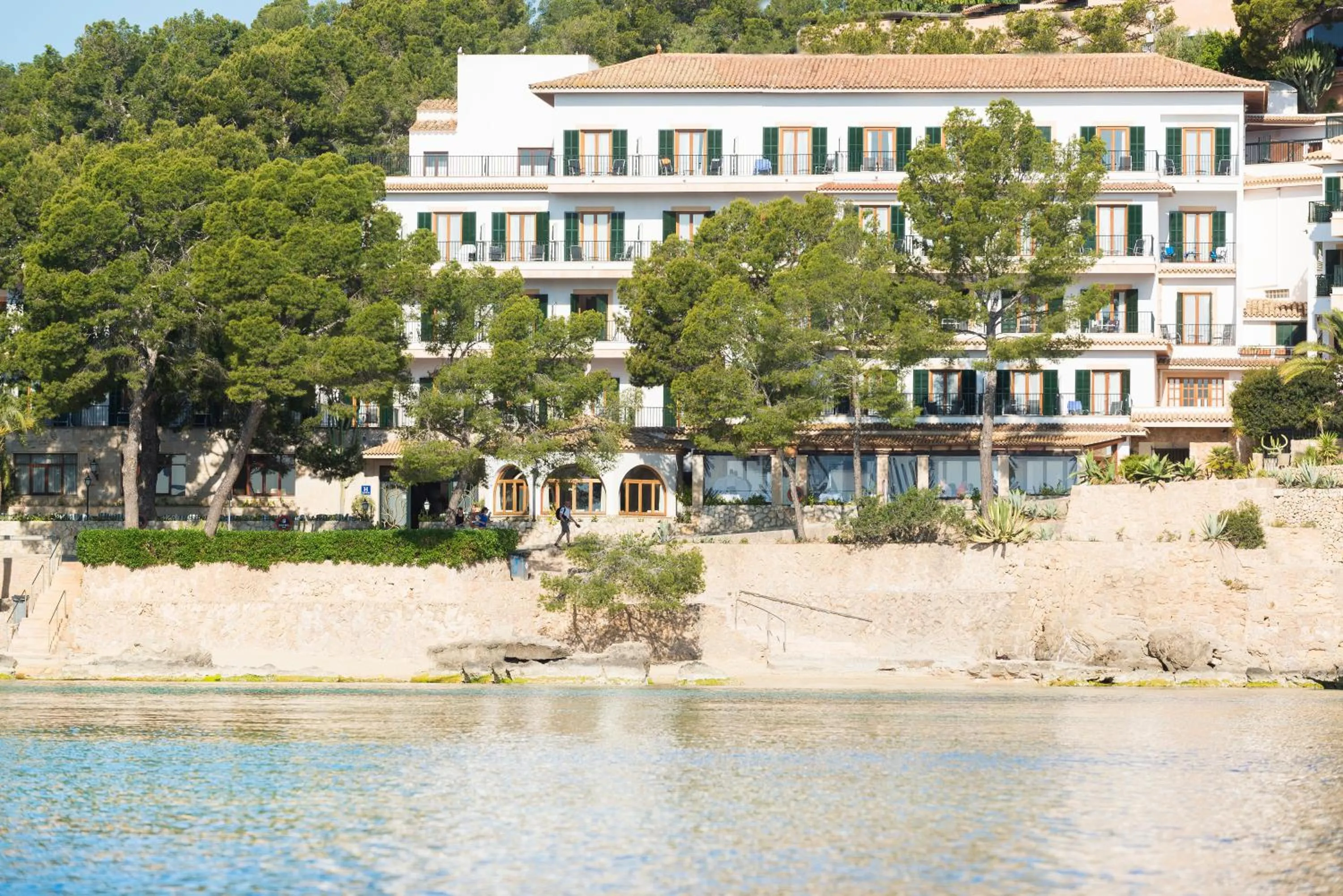 Property building in Hotel Cala Fornells