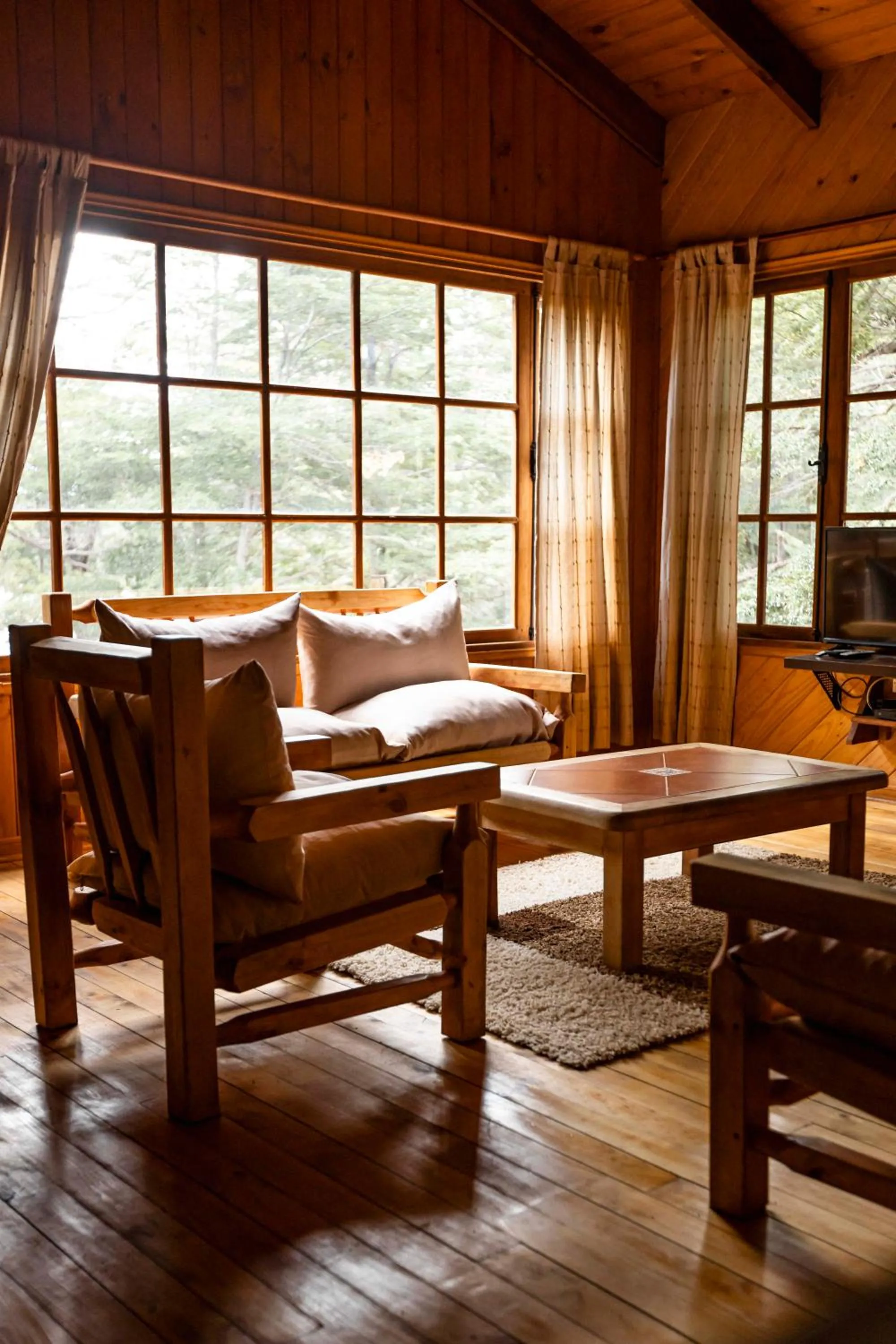Living room in Green Baker Lodge