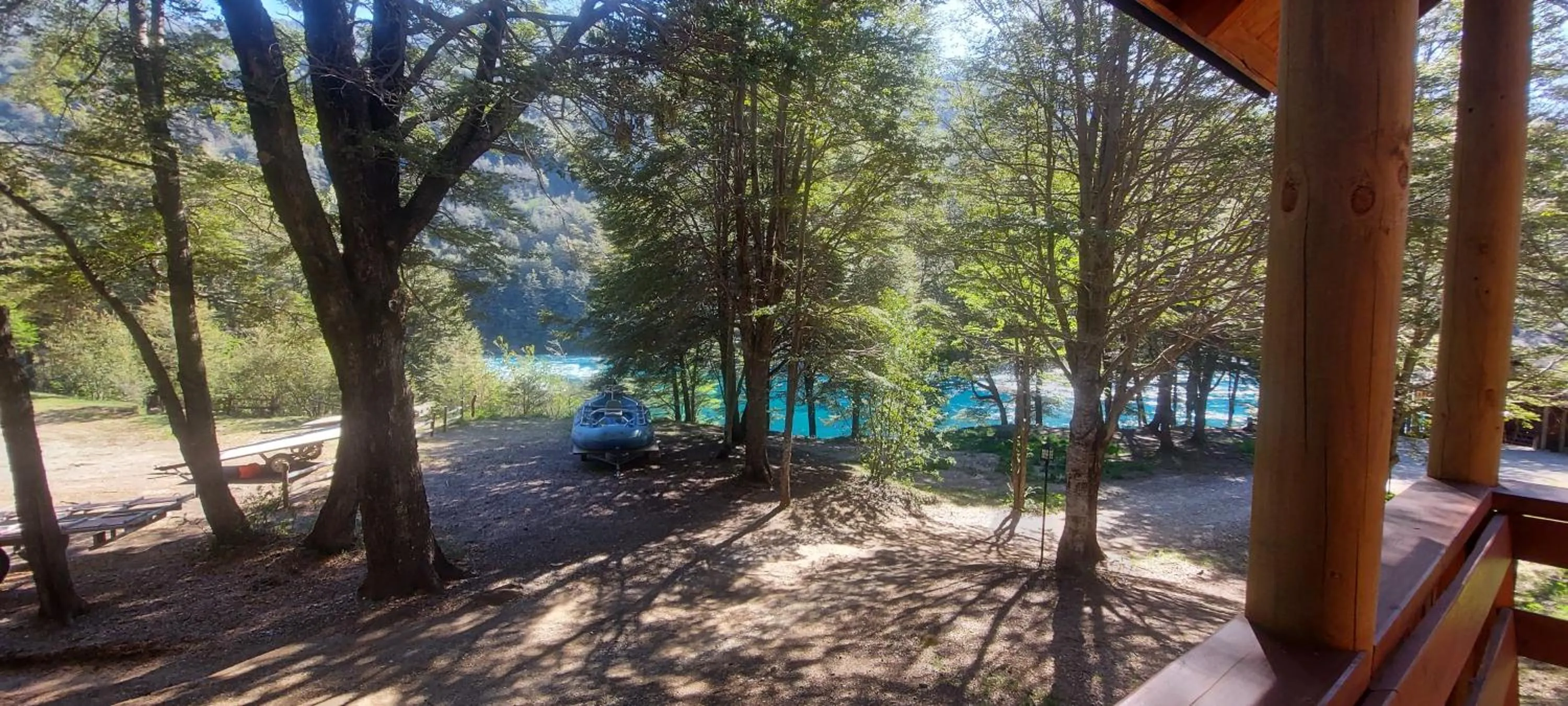 River view in Green Baker Lodge