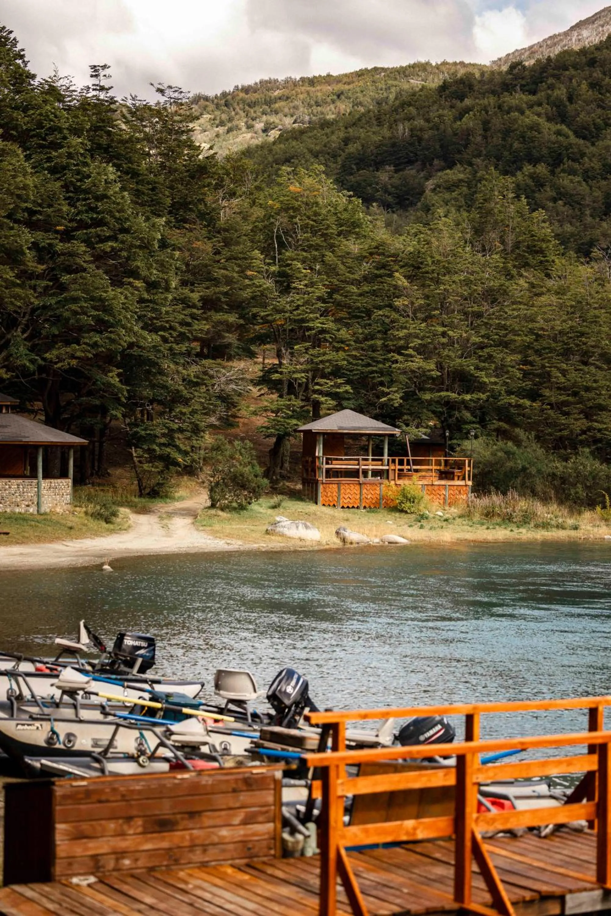 River view in Green Baker Lodge