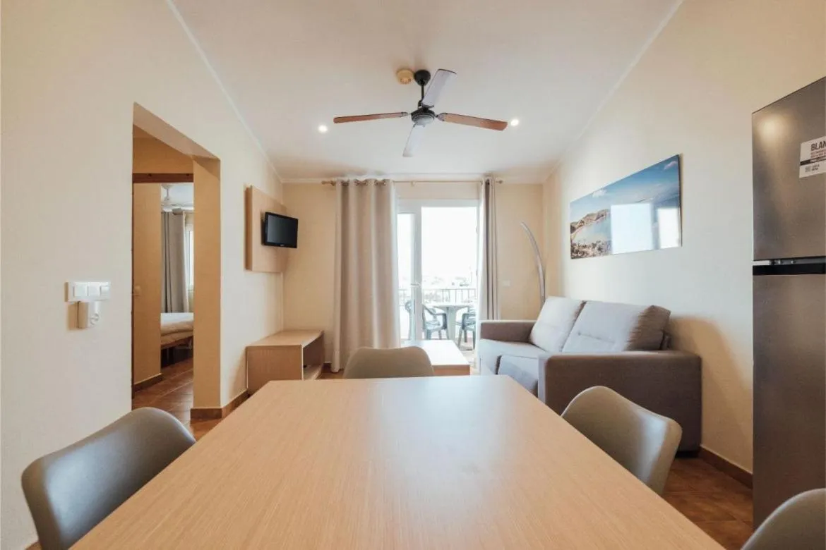 Dining area in Apartamentos Blancala