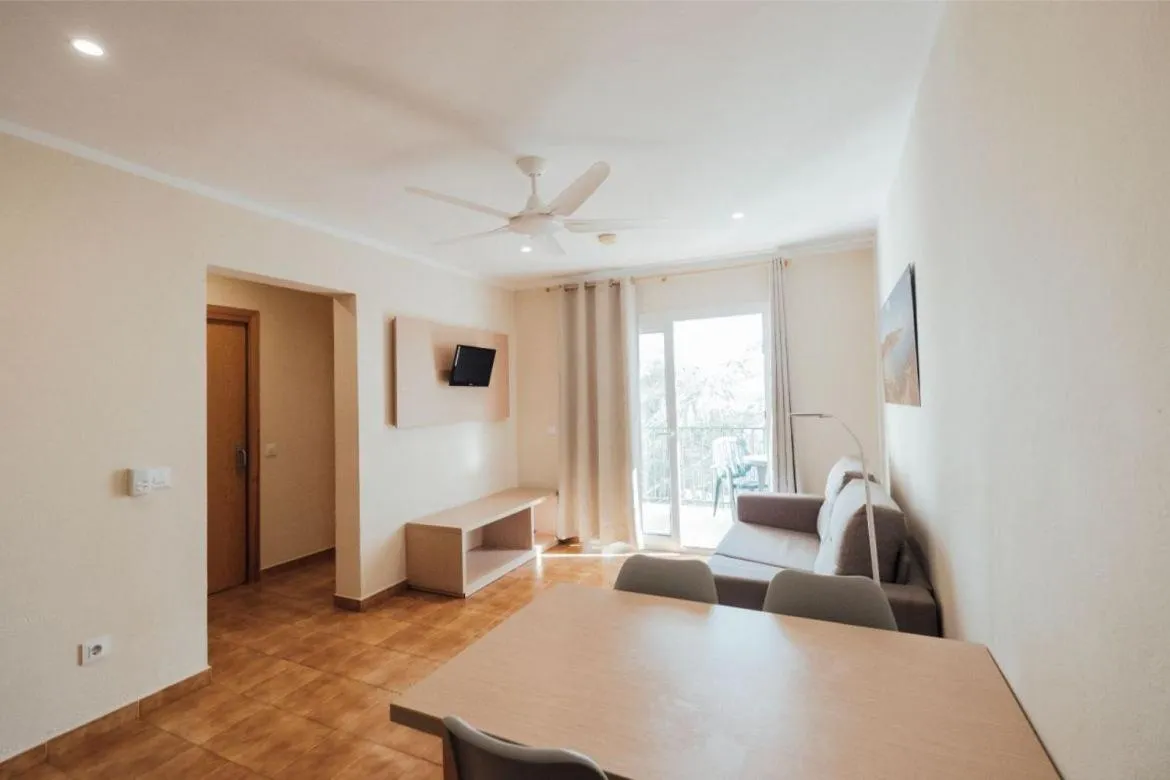 Seating area in Apartamentos Blancala