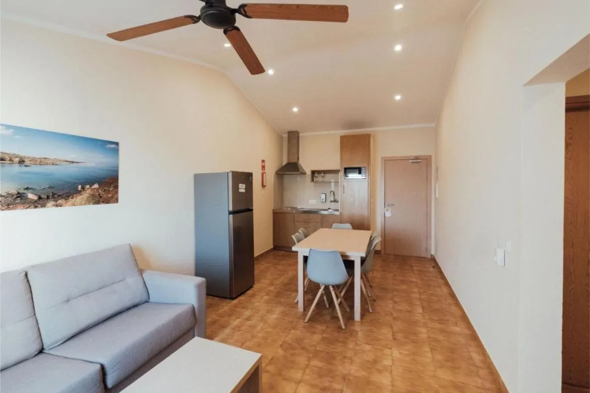 Kitchen or kitchenette in Apartamentos Blancala