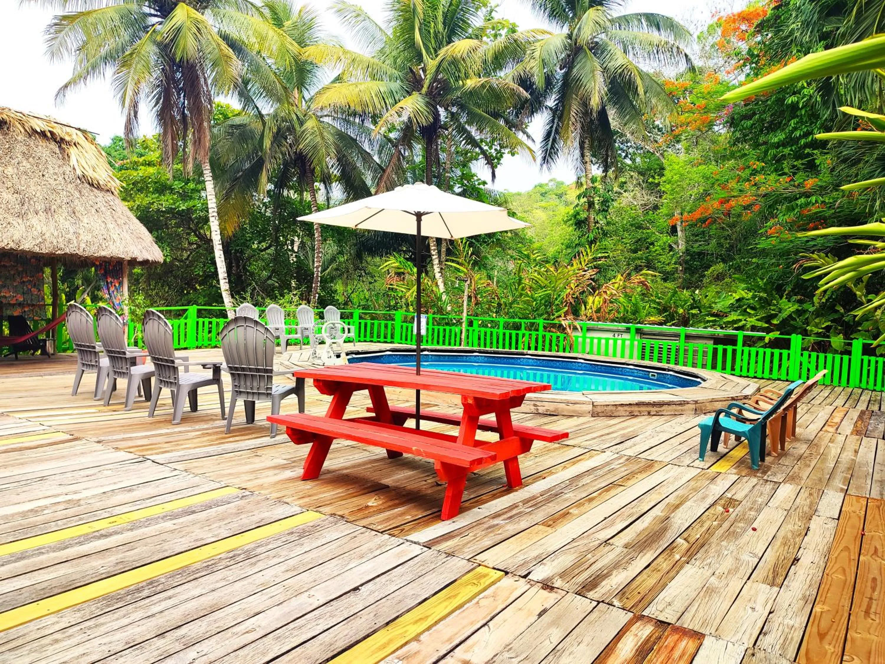 Natural landscape in Maya Mountain Lodge