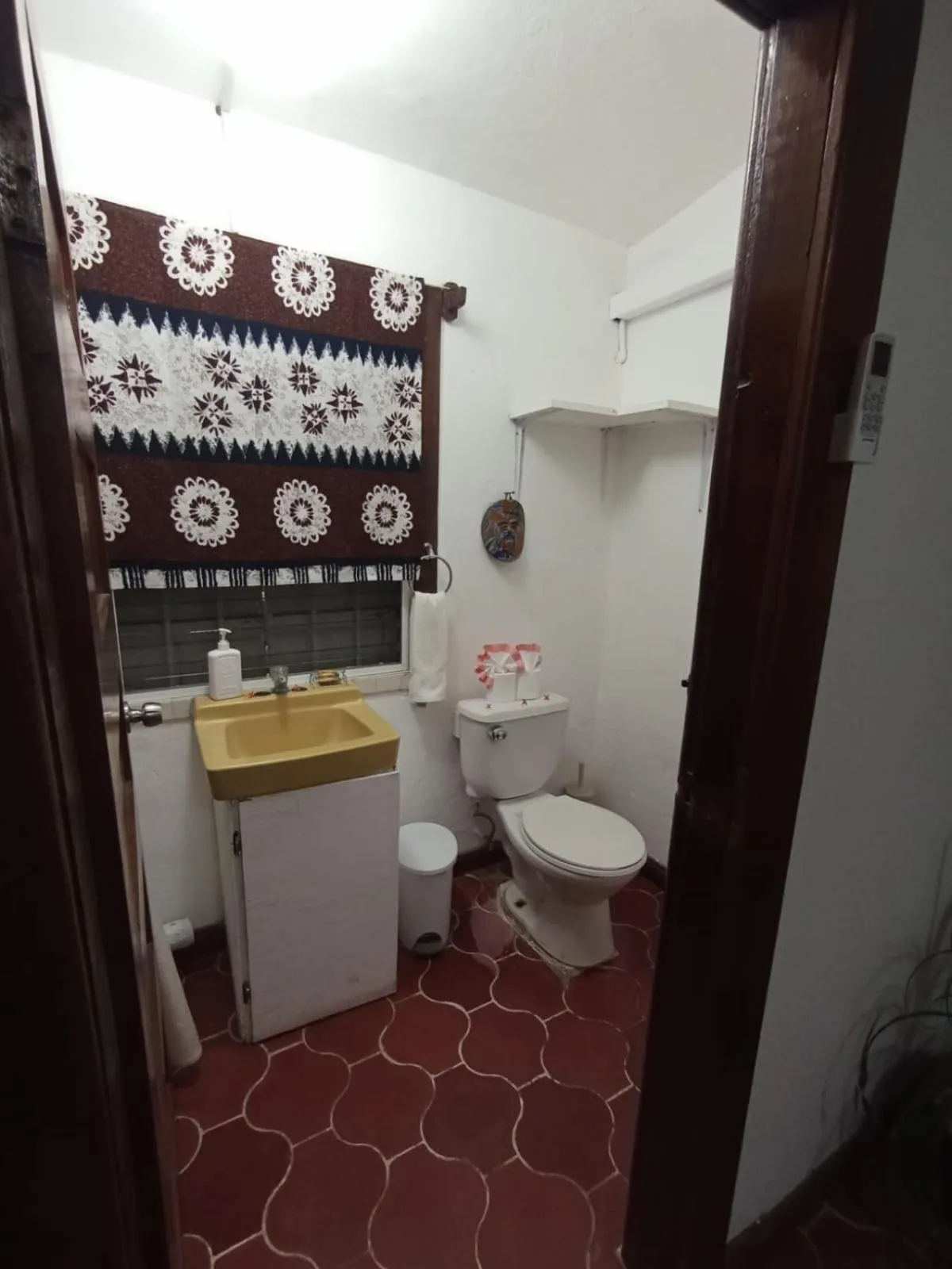 Bathroom in Maya Mountain Lodge