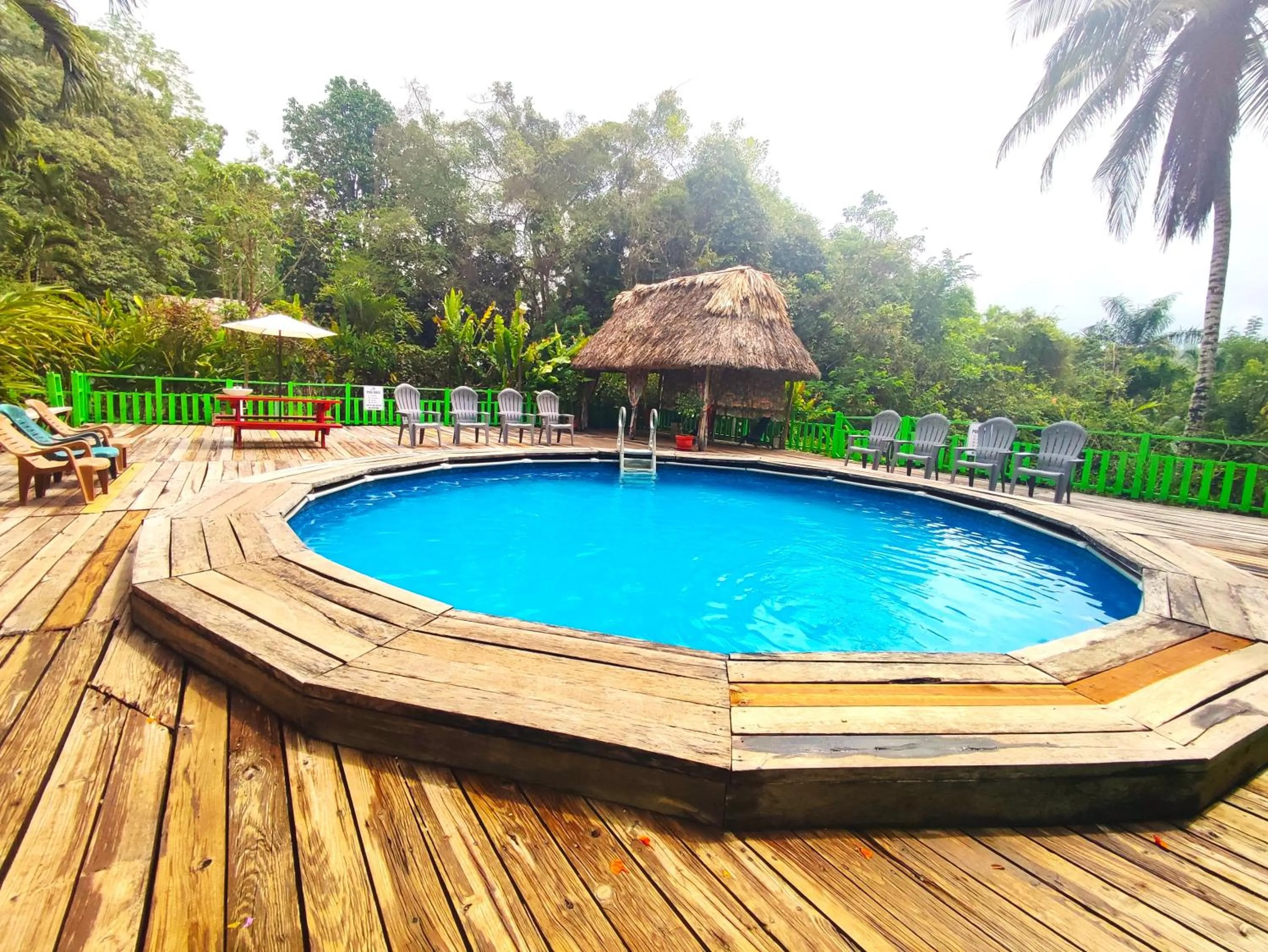 Natural landscape in Maya Mountain Lodge