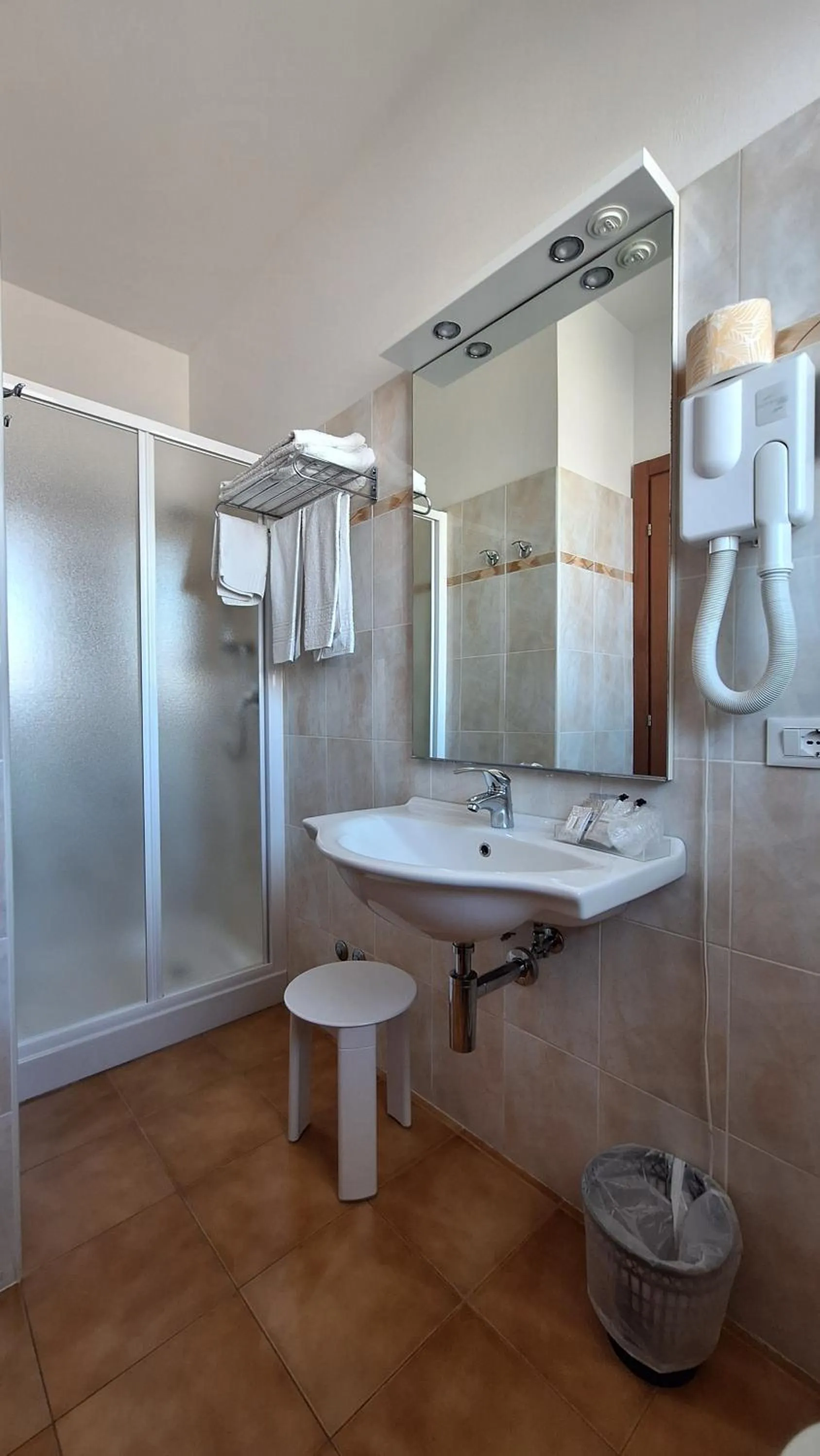 Bathroom in Hotel Massimo