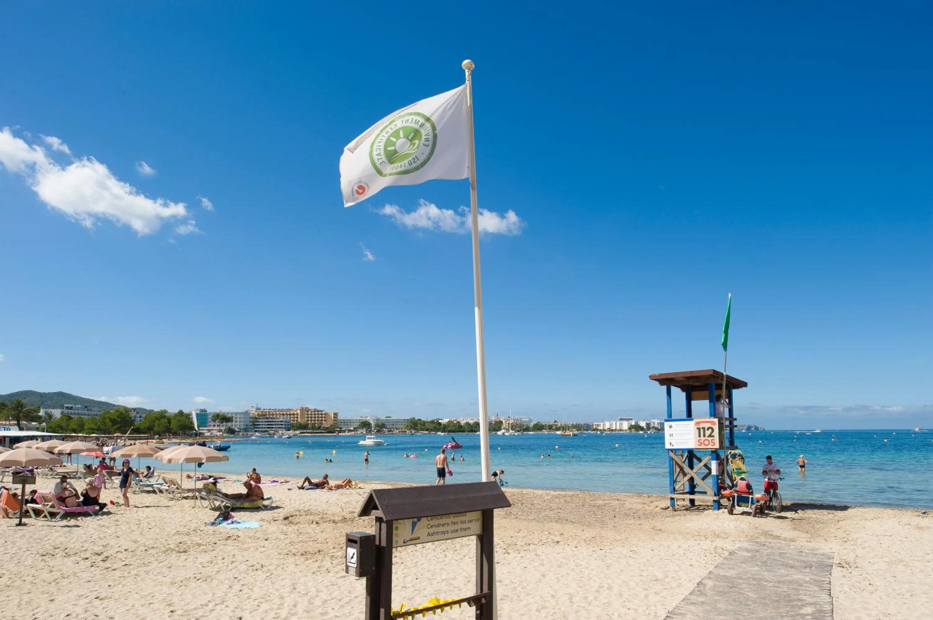 Beach in Hotel Osiris Ibiza