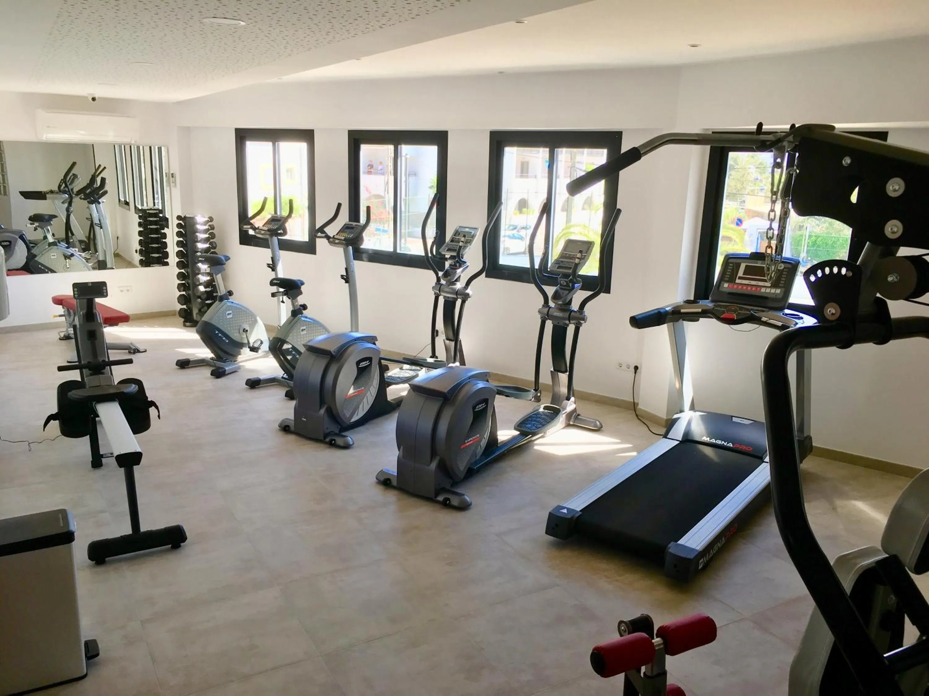 Fitness centre/facilities in Hotel Osiris Ibiza