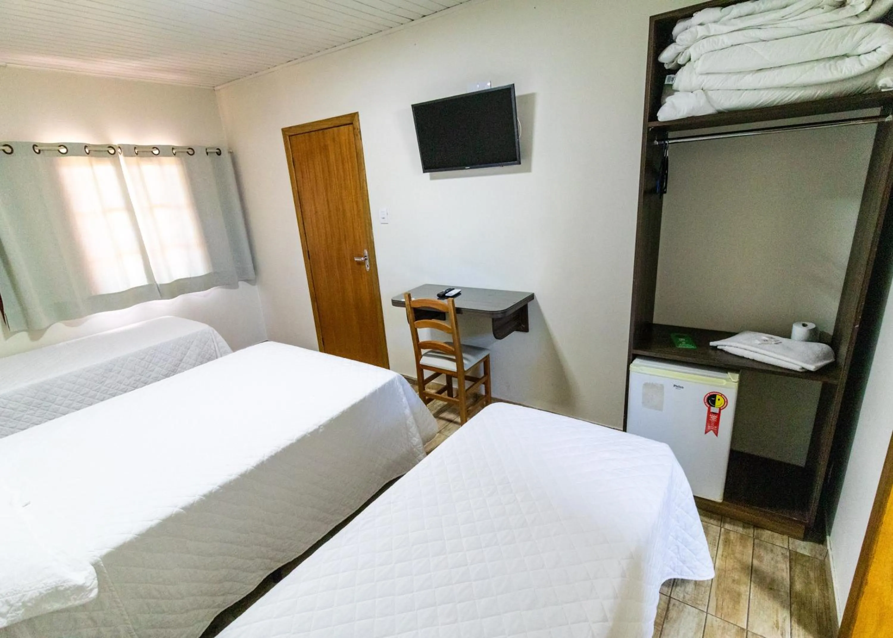 Bed in Hotel Alegrete