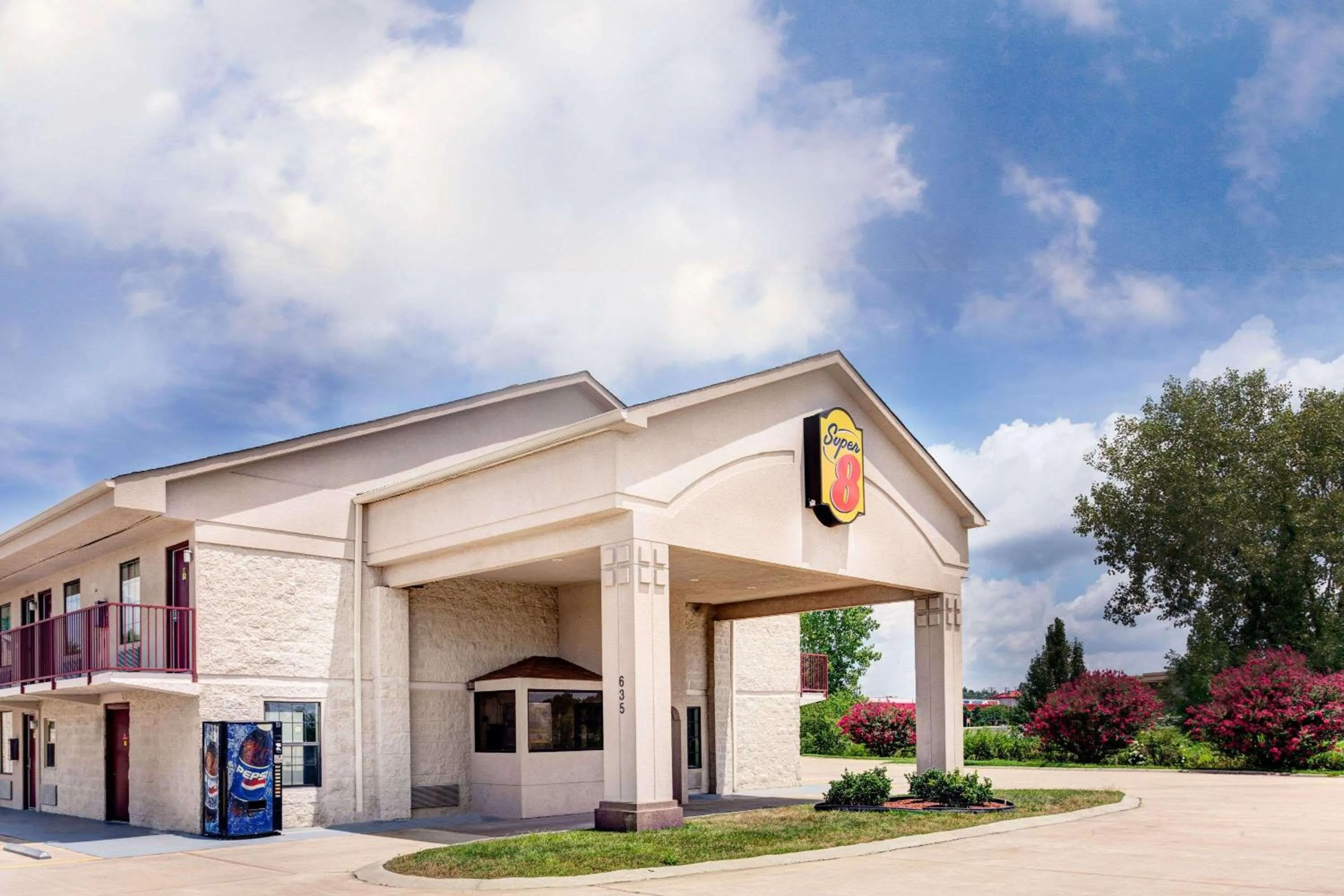 Property building in Super 8 by Wyndham Clarksville East