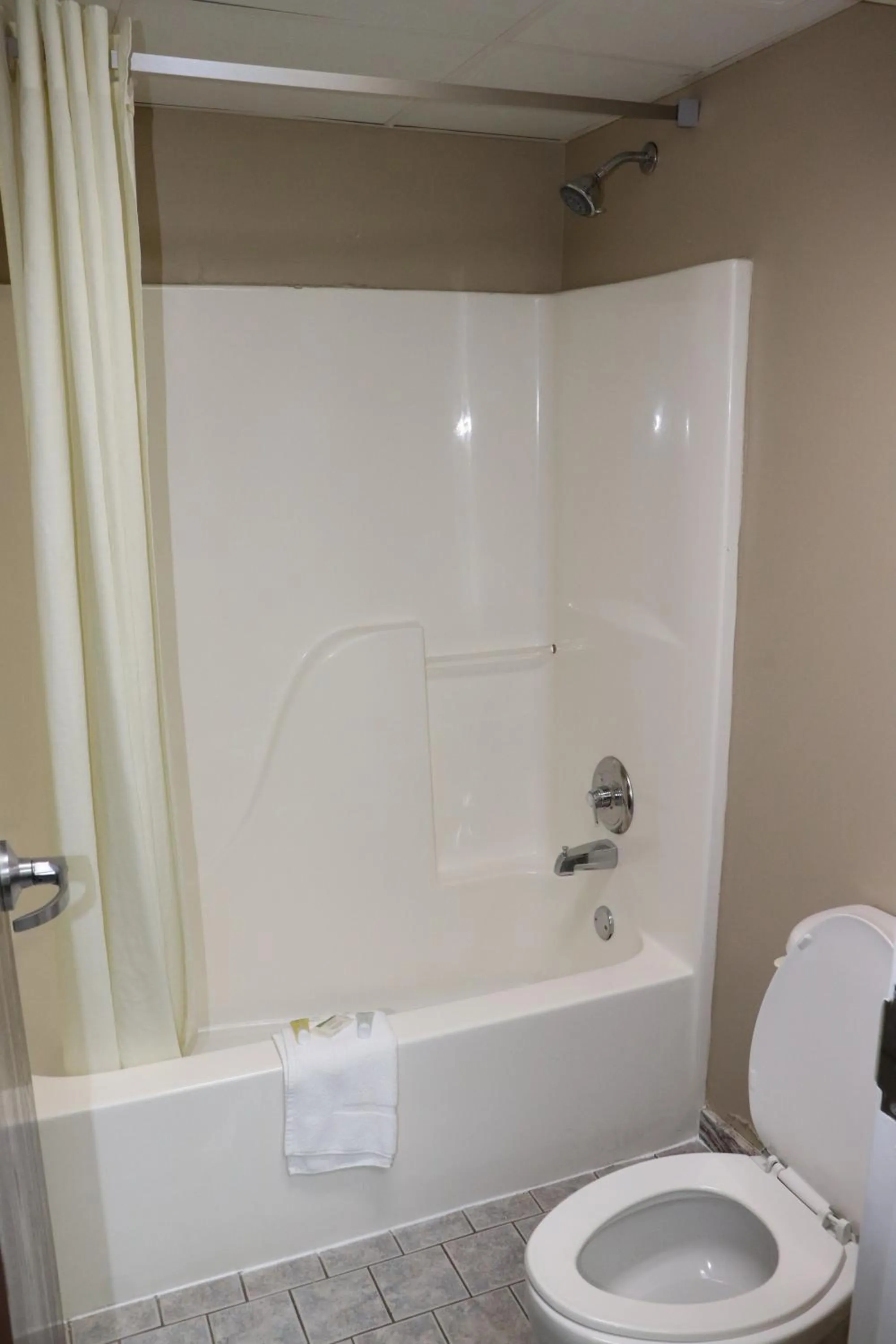 Shower in Super 8 by Wyndham Clarksville East