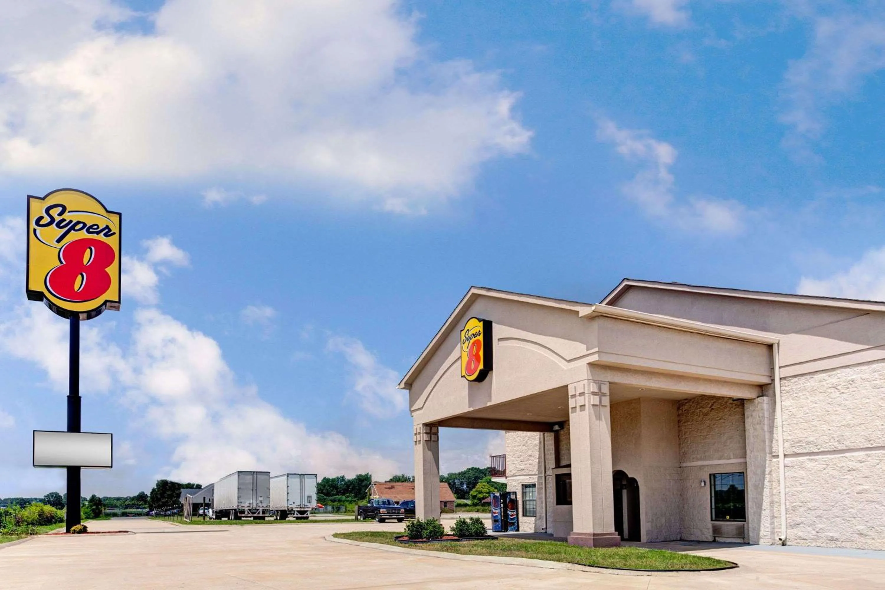 Property building in Super 8 by Wyndham Clarksville East