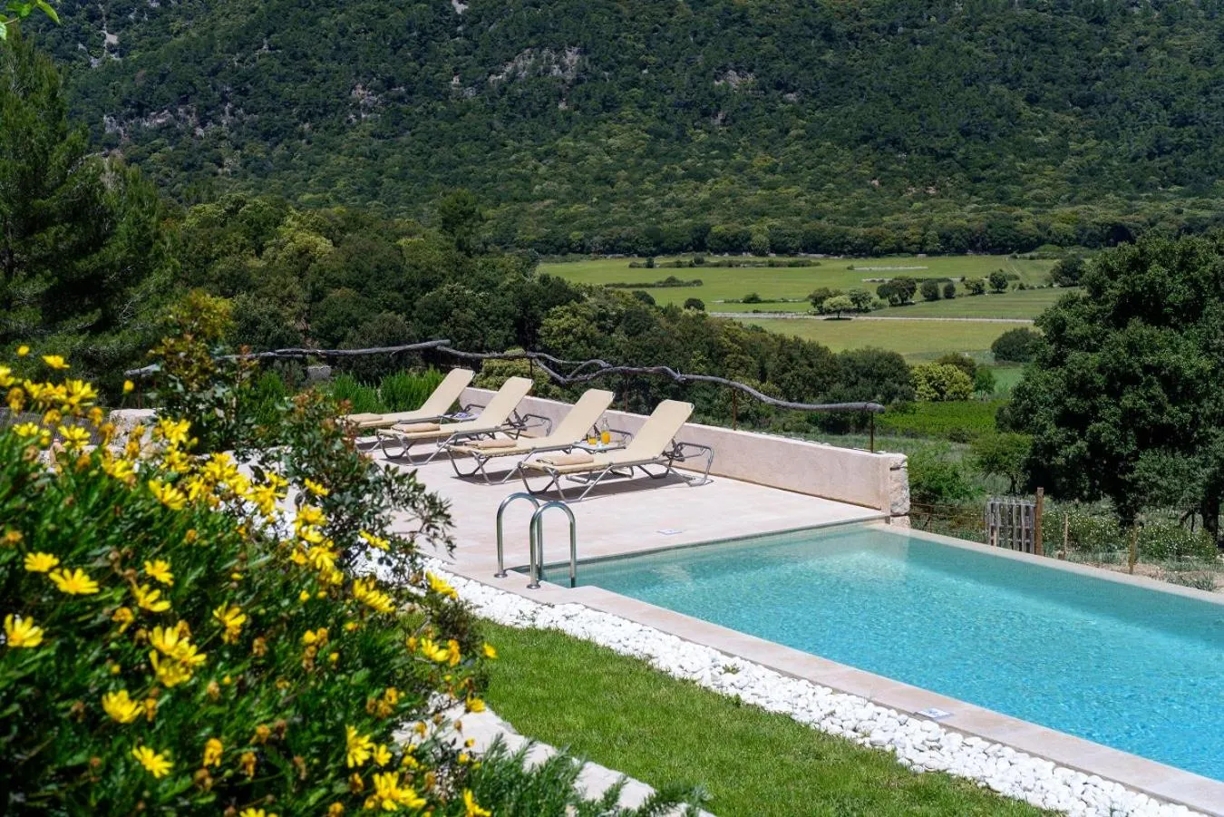 Swimming pool in Finca Hotel Son Palou