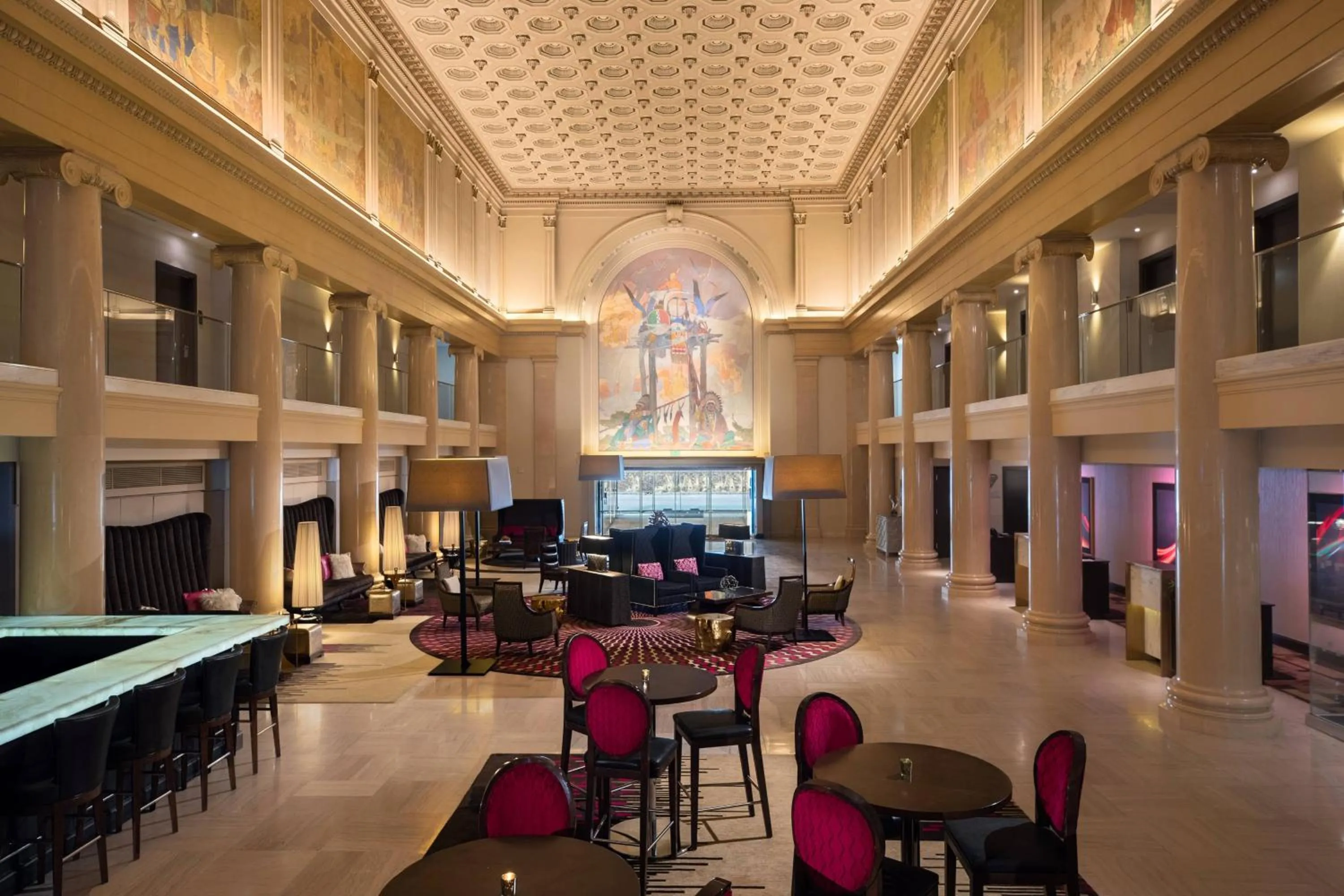 Lobby or reception in Renaissance Denver Downtown City Center Hotel