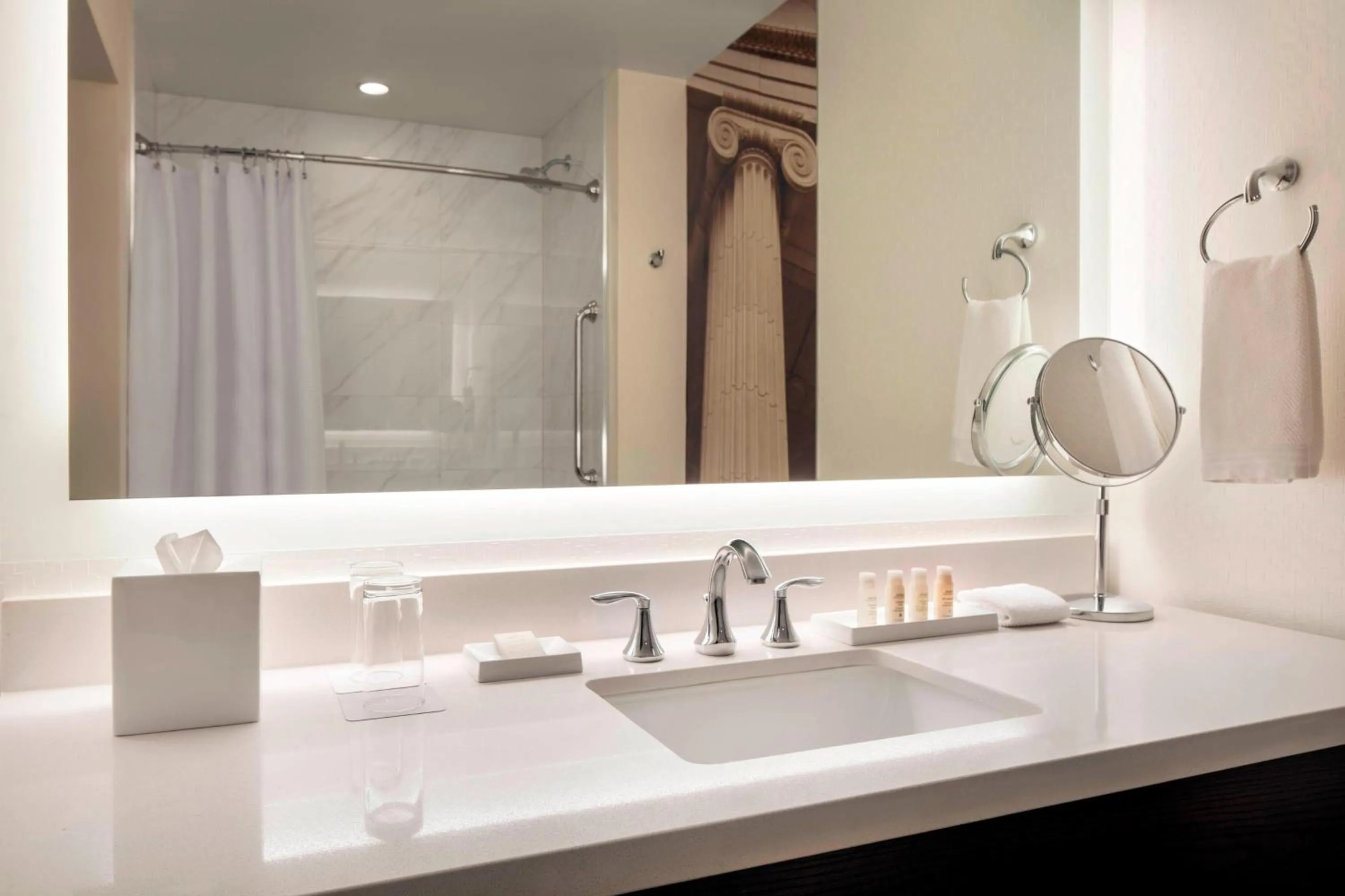 Bathroom in Renaissance Denver Downtown City Center Hotel