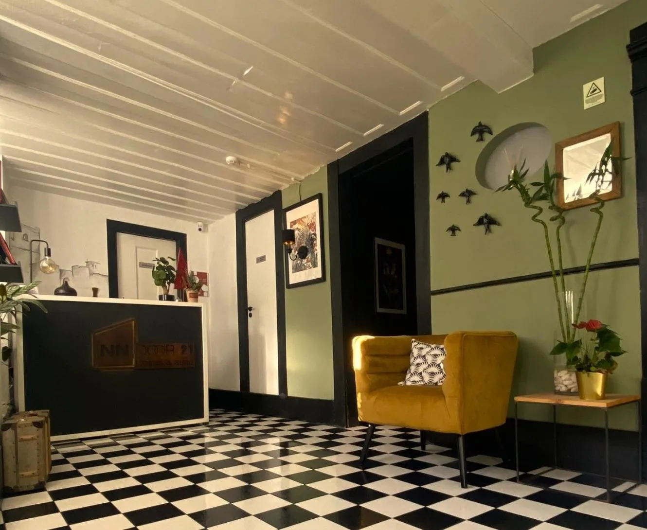Lobby or reception in Inn Door 21 - Hostel & Suite